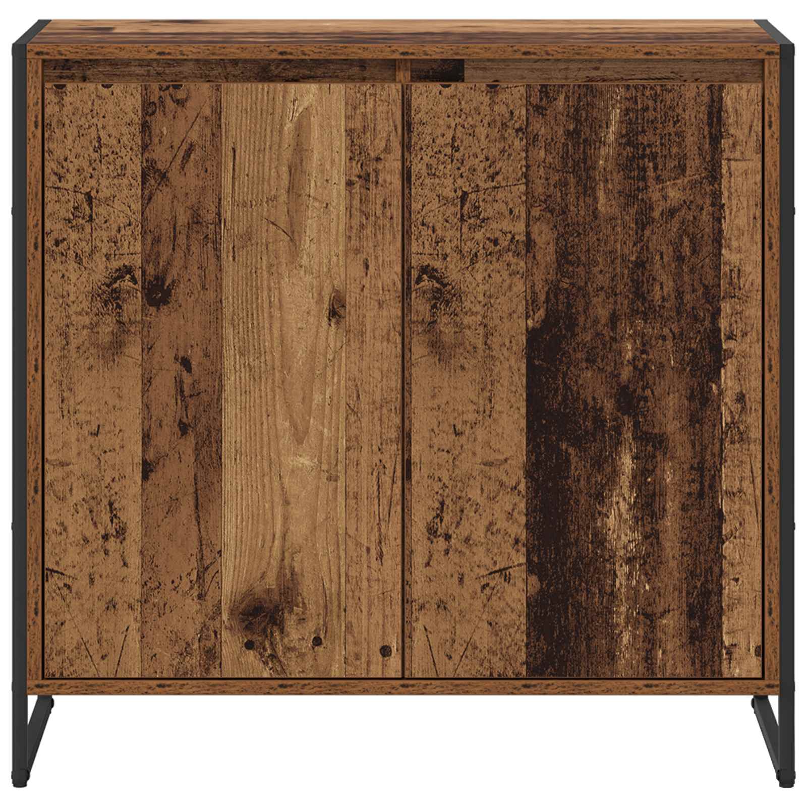 vidaXL Szafka boczna Stare drewno 79 x 36 x 75 cm
