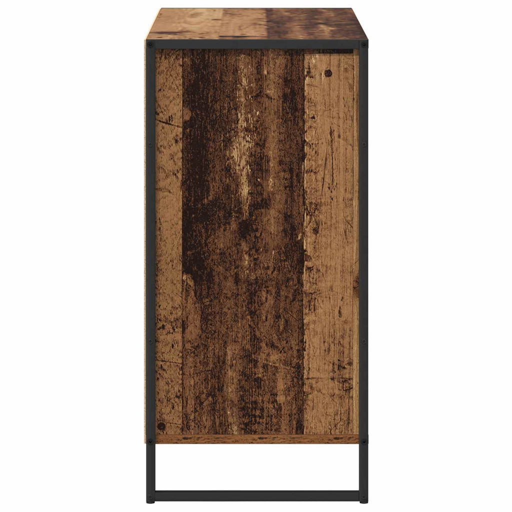 vidaXL Szafka boczna Stare drewno 79 x 36 x 75 cm