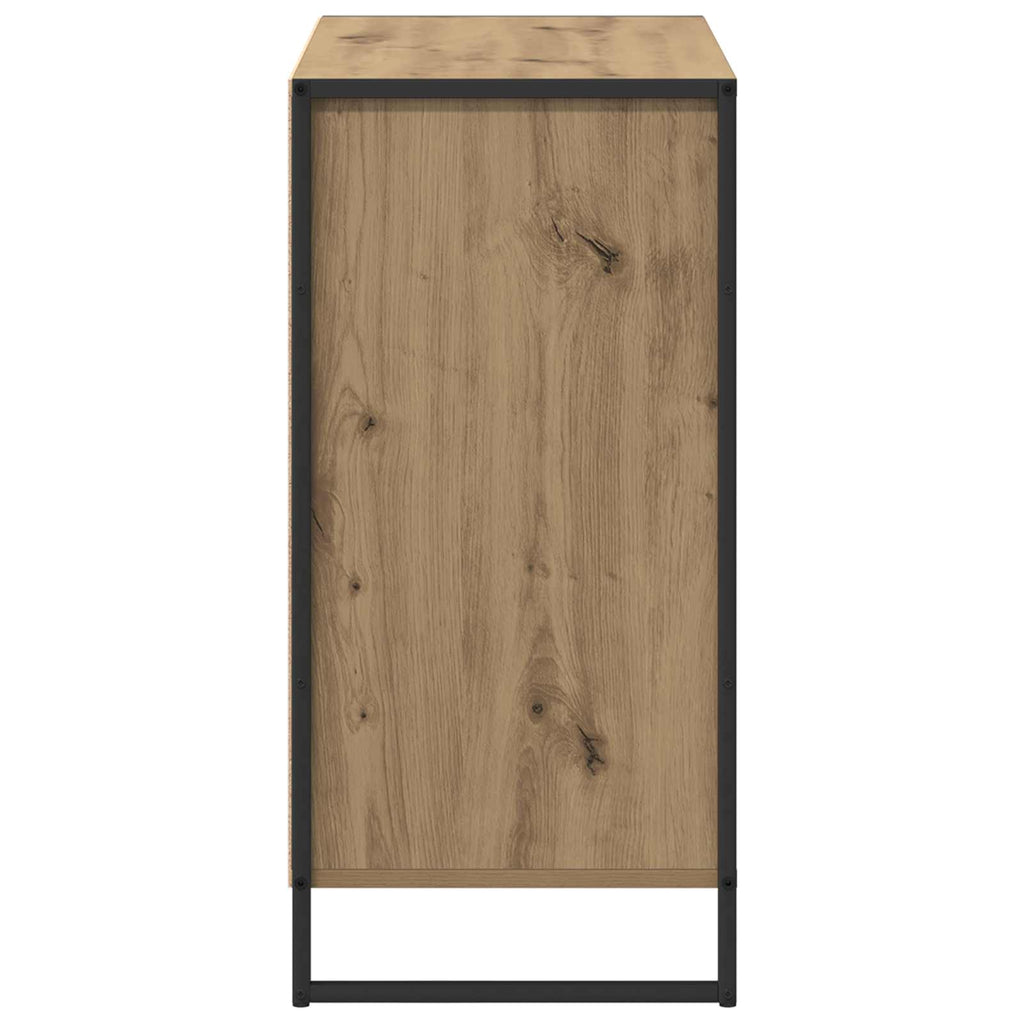 vidaXL Szafka boczna Dąb rzemieślniczy 79 x 36 x 75 cm