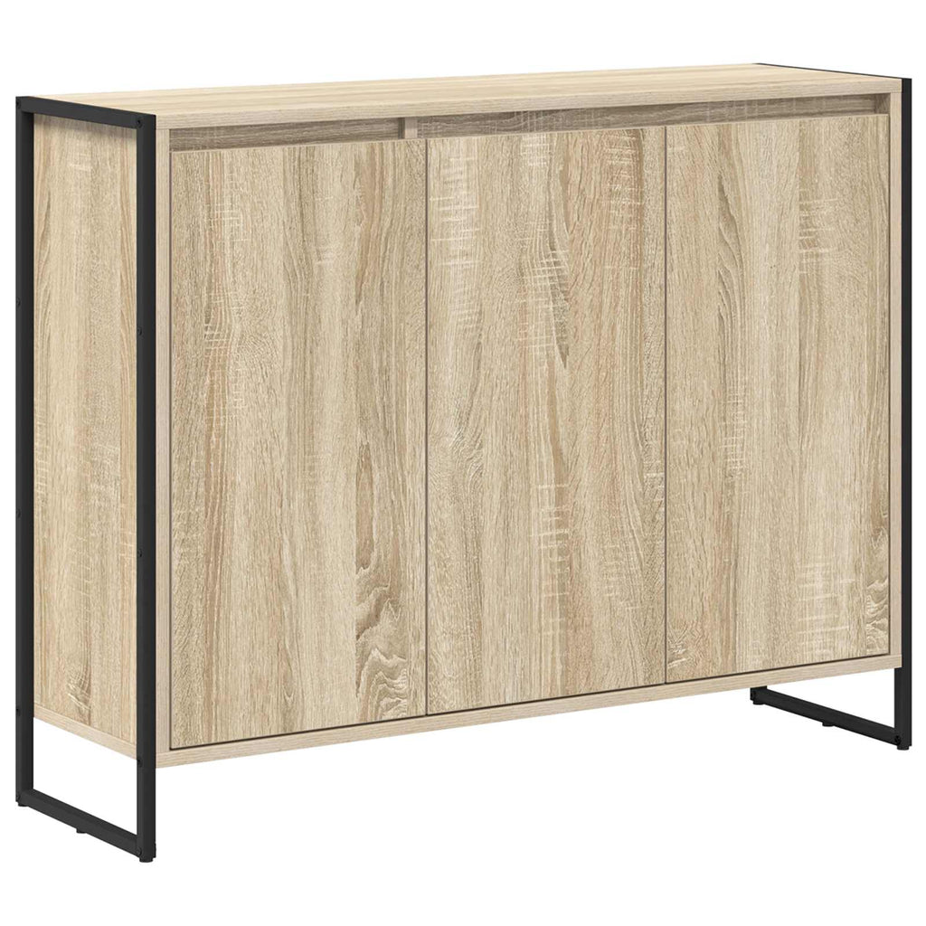 vidaXL Szafka boczna Sonoma 96,5 x 30 x 75 cm Materiał drewnopochodny
