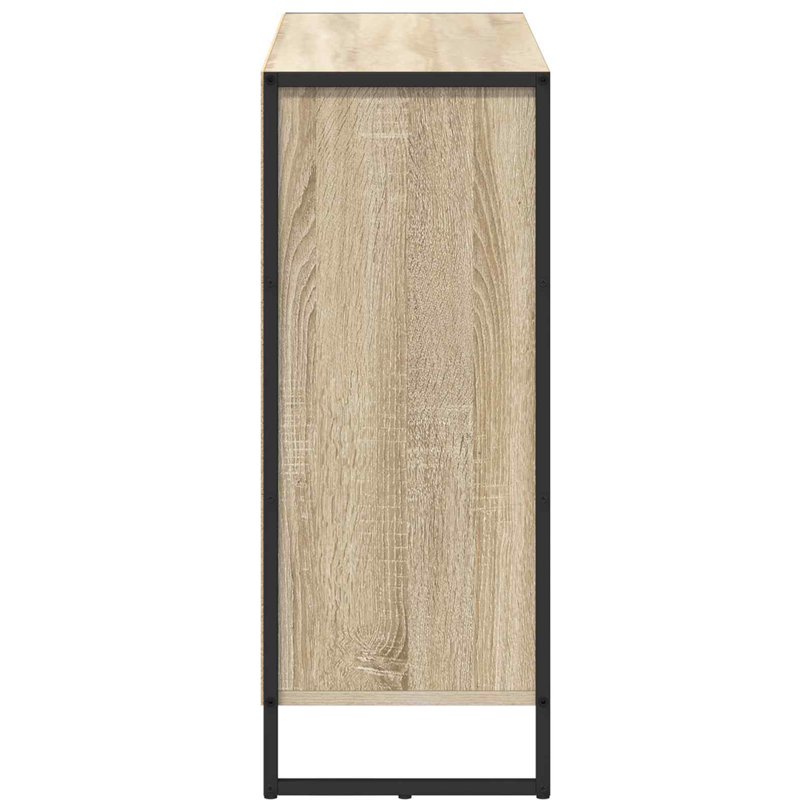 vidaXL Szafka boczna Sonoma 96,5 x 30 x 75 cm Materiał drewnopochodny