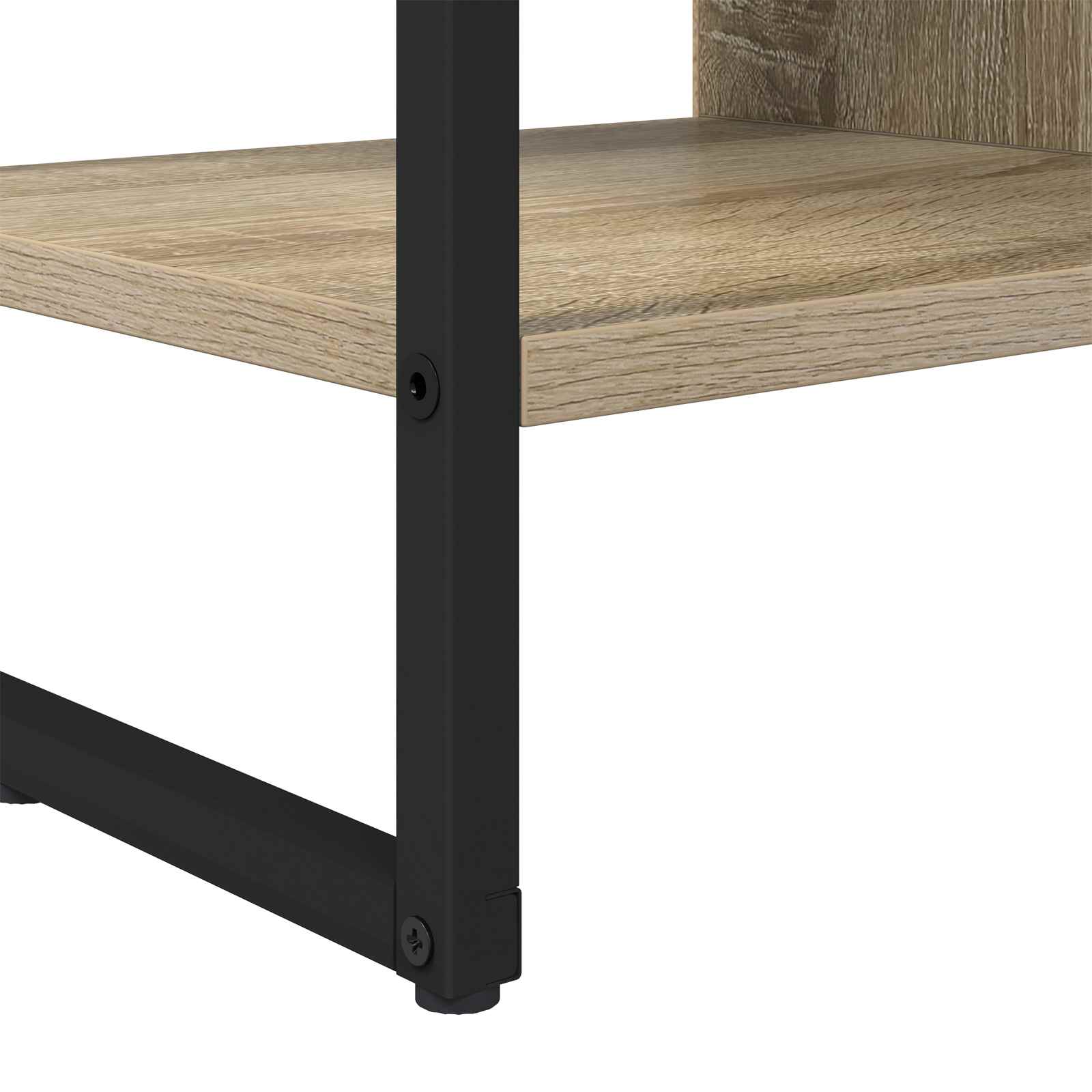 vidaXL Szafka boczna Sonoma 96.5 x 30 x 75 cm Materiał drewnopochodny