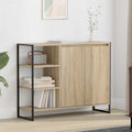 vidaXL Szafka boczna Sonoma 96.5 x 30 x 75 cm Materiał drewnopochodny