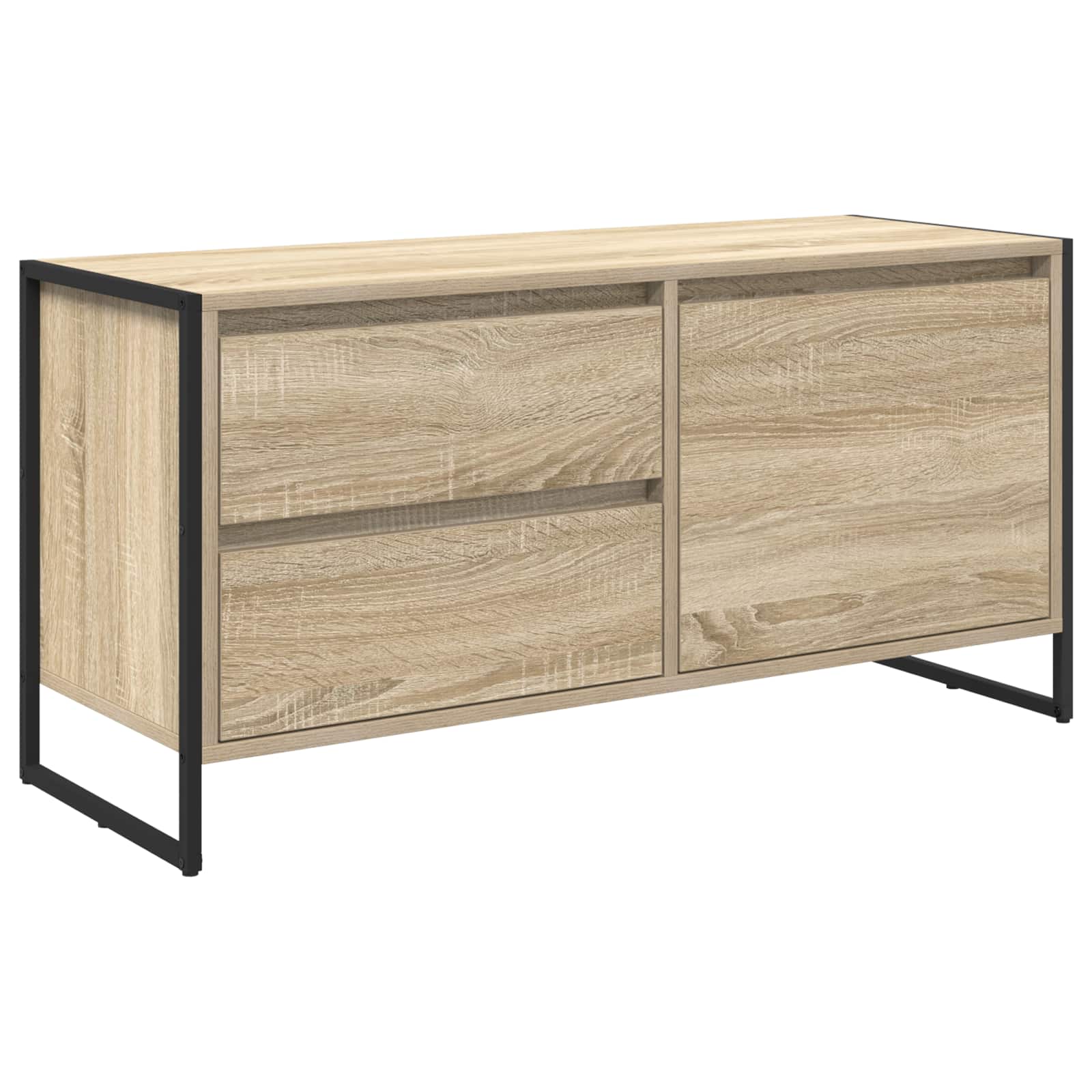 vidaXL Szafka pod telewizor z szufladą Sonoma 100 x 36 x 49.5 cm