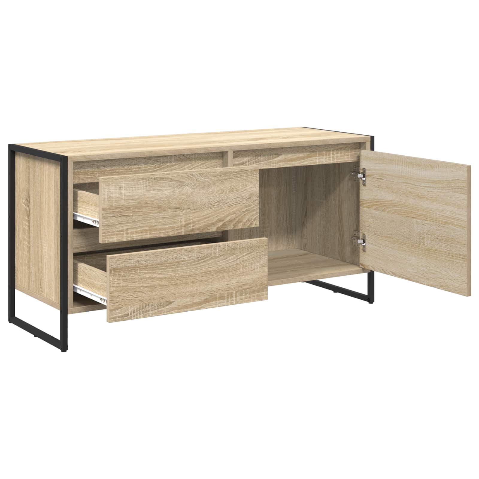vidaXL Szafka pod telewizor z szufladą Sonoma 100 x 36 x 49.5 cm