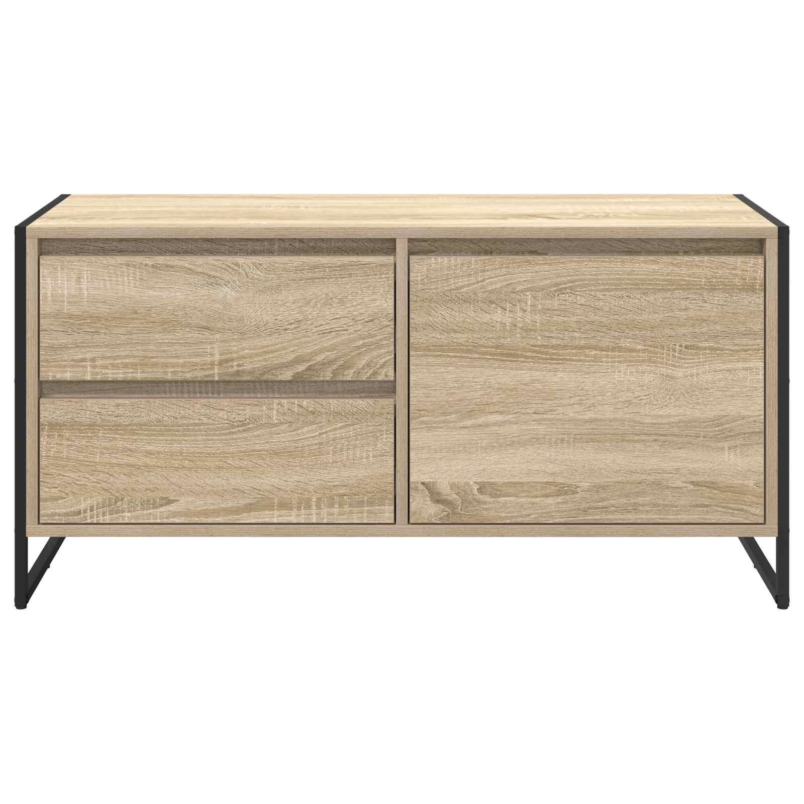 vidaXL Szafka pod telewizor z szufladą Sonoma 100 x 36 x 49.5 cm