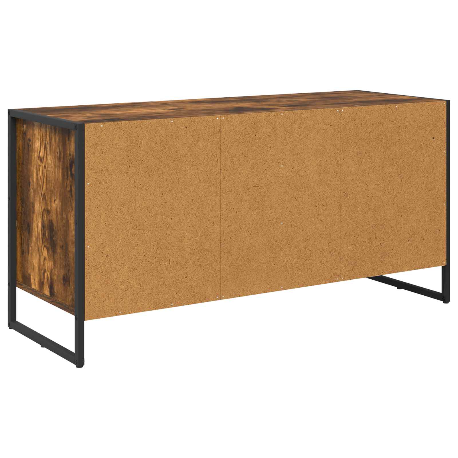 vidaXL Szafka pod telewizor z szufladą Dąb dymny 100 x 36 x 49.5 cm
