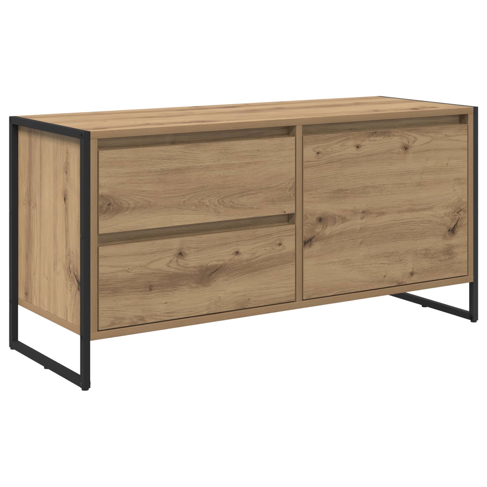 vidaXL Szafka pod telewizor Dąb rzemieślniczy 100 x 36 x 49.5 cm