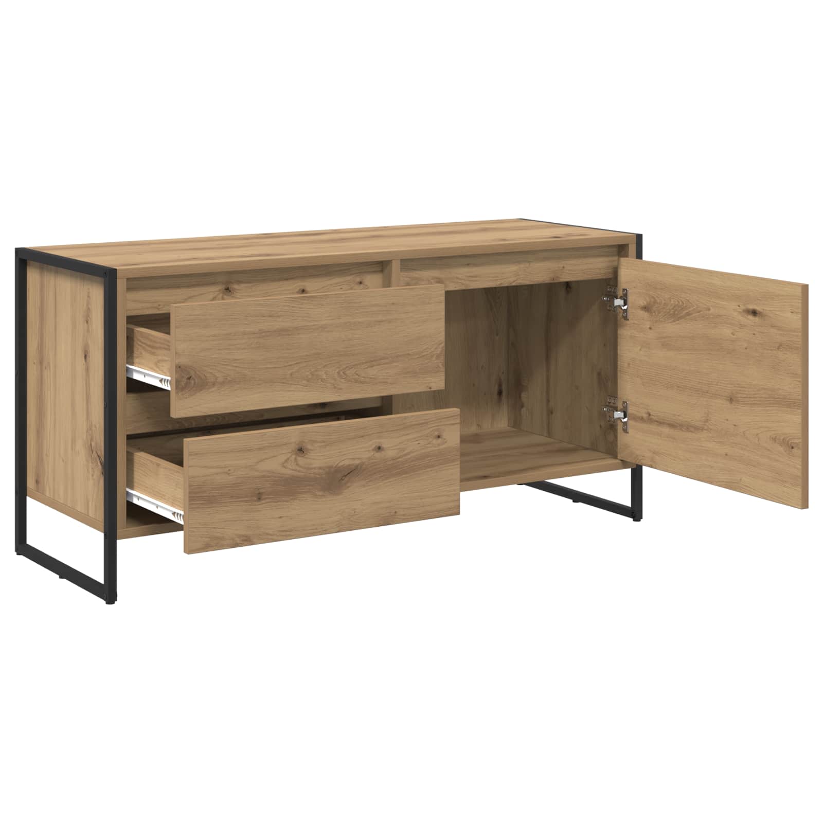 vidaXL Szafka pod telewizor Dąb rzemieślniczy 100 x 36 x 49.5 cm