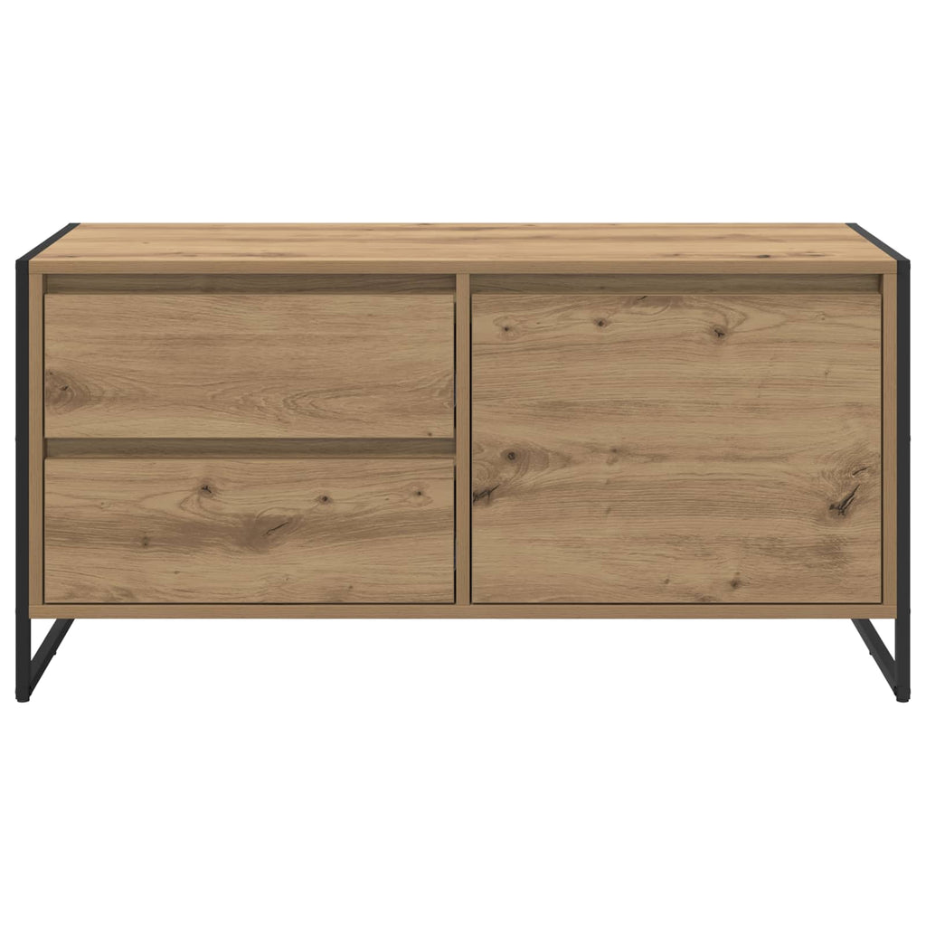 vidaXL Szafka pod telewizor Dąb rzemieślniczy 100 x 36 x 49.5 cm