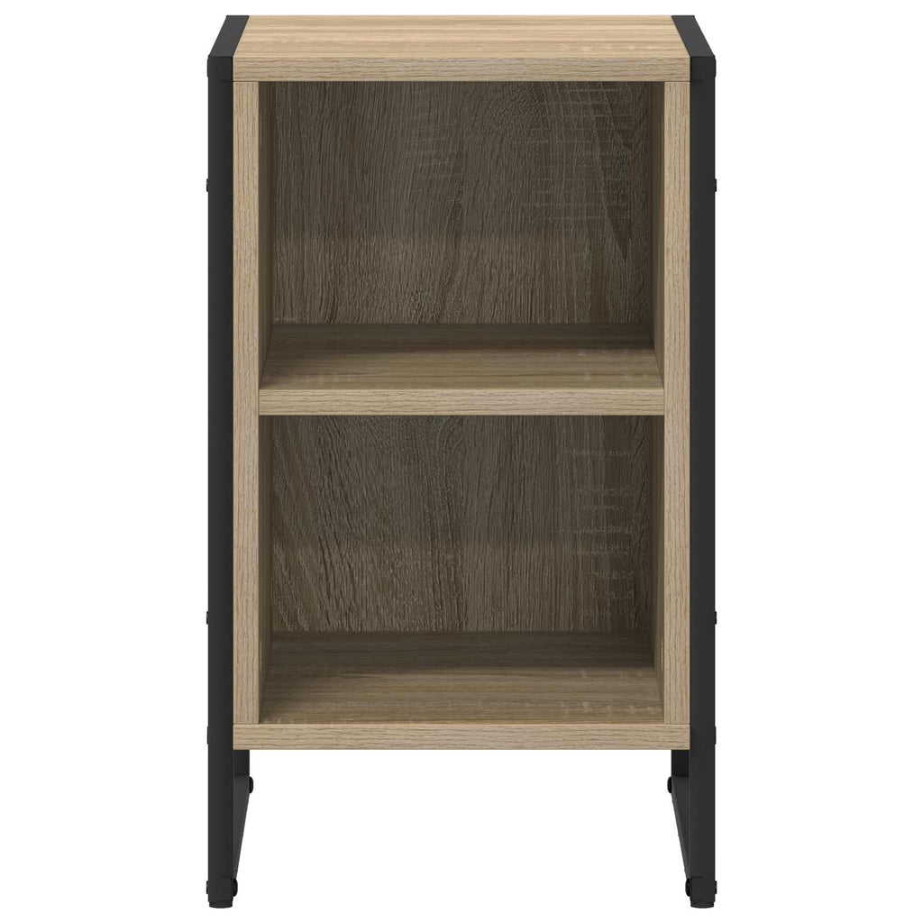 vidaXL Stolik nocny Sonoma 39.5 x 30 x 50 cm Materiał drewnopochodny