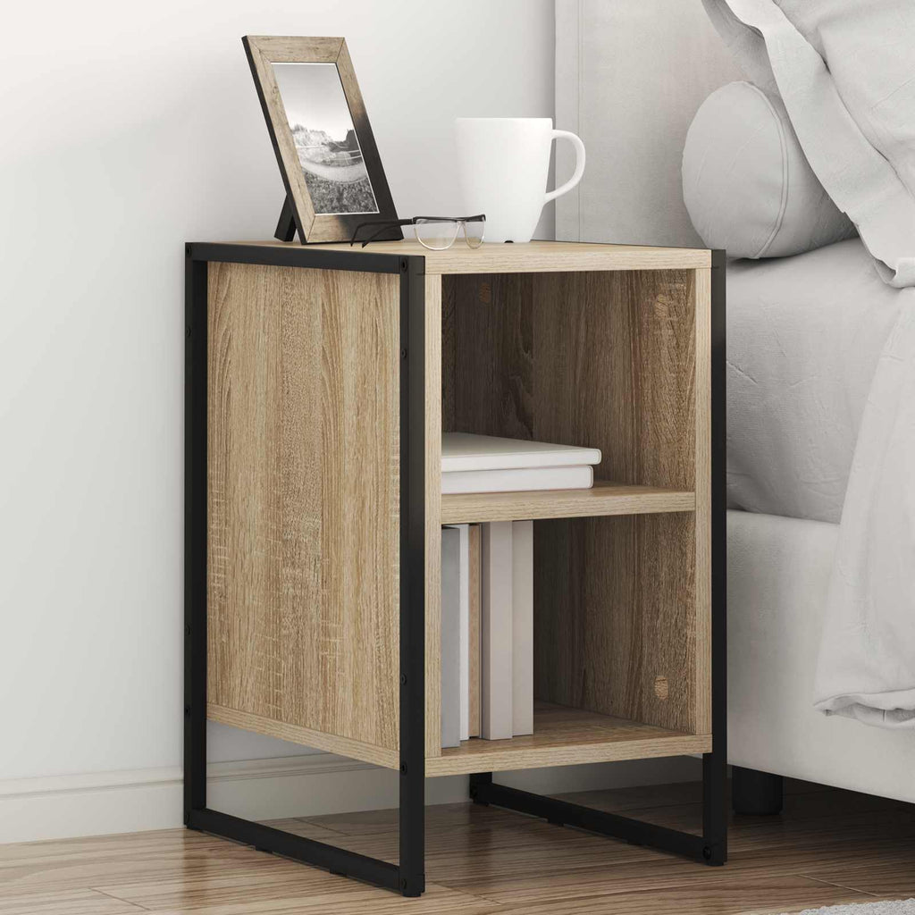 vidaXL Stolik nocny 2 pcs Sonoma 39.5 x 30 x 50 cm