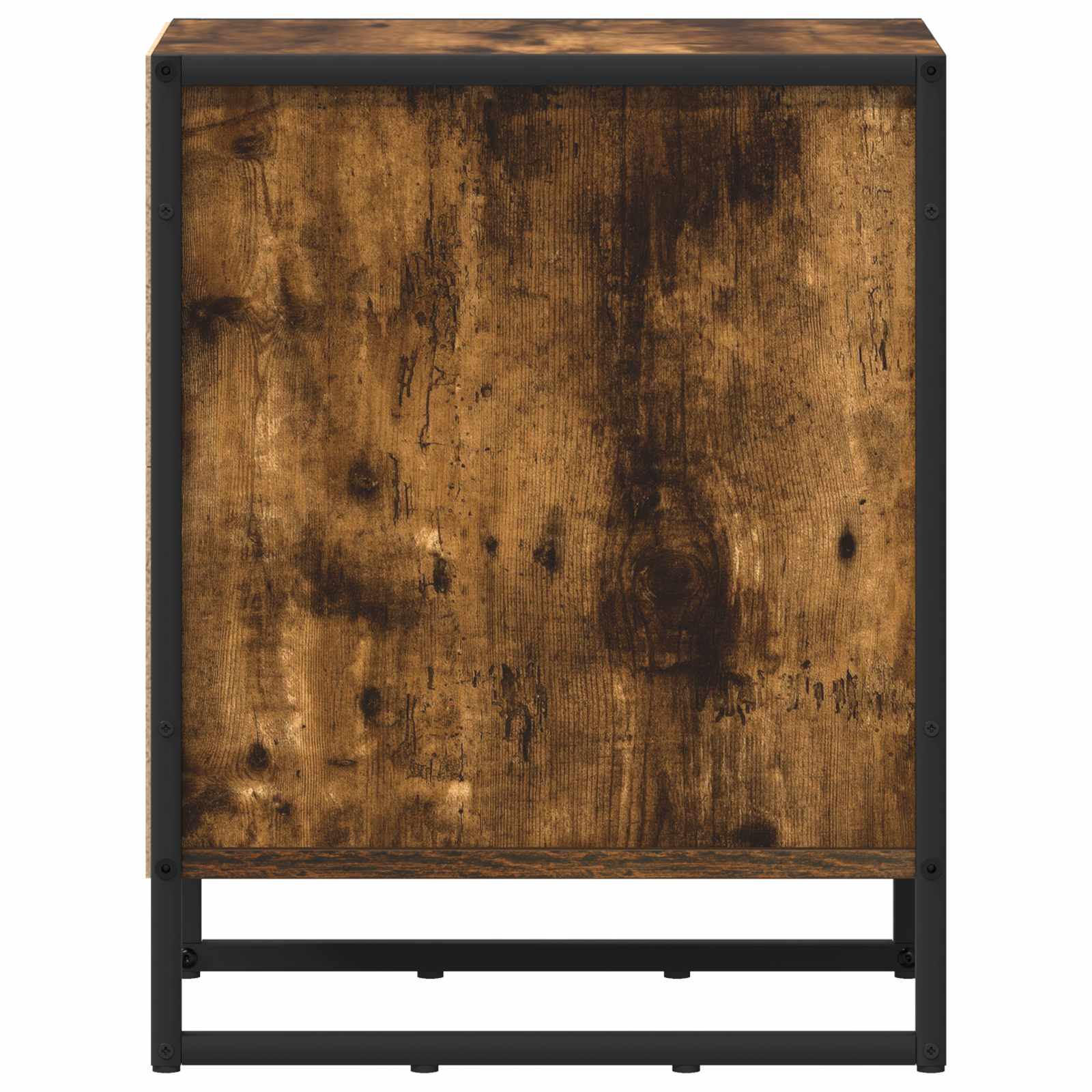 vidaXL Stolik nocny Dąb Dymny 39.5 x 30 x 50 cm