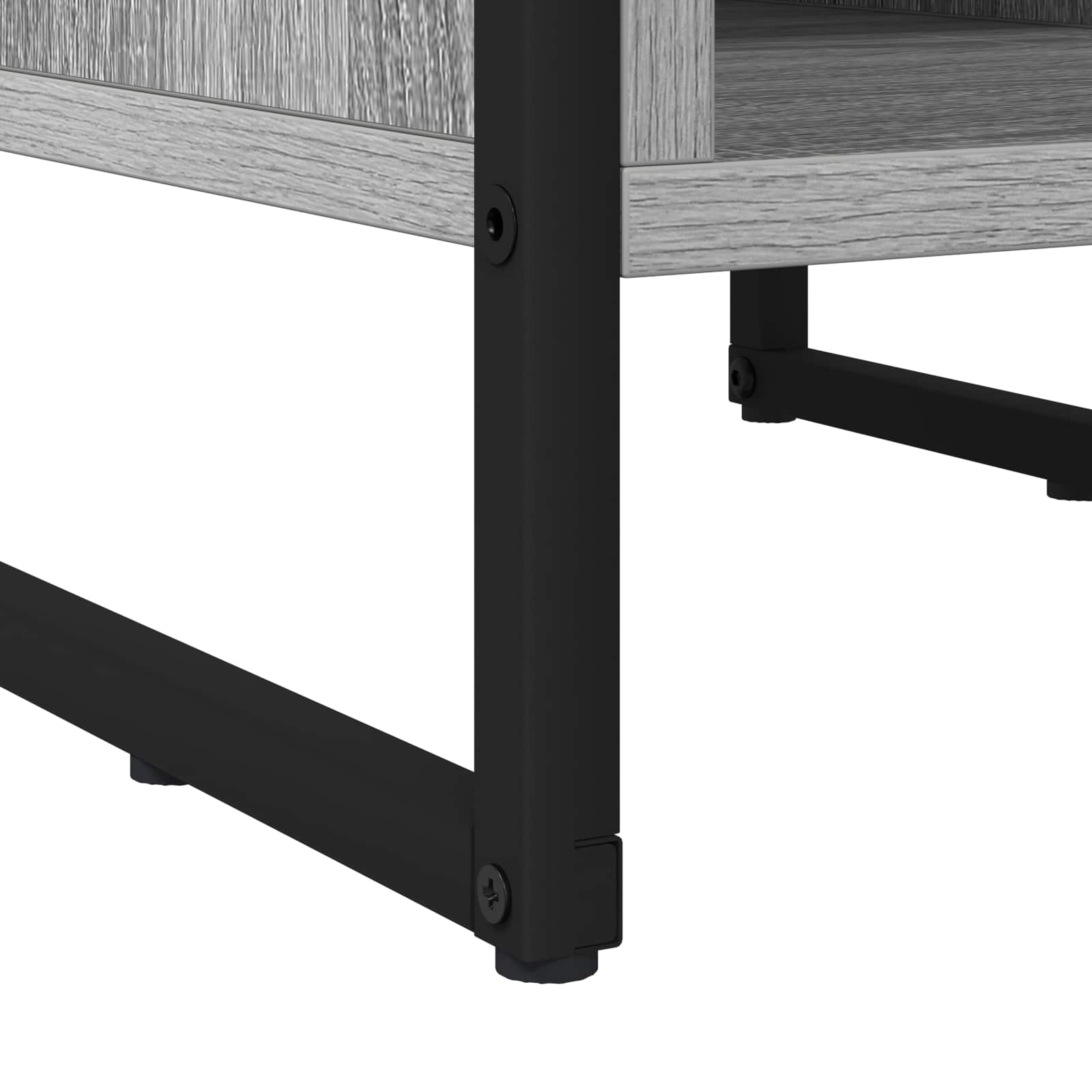vidaXL Stolik nocny Szary Sonoma 39.5 x 30 x 50 cm