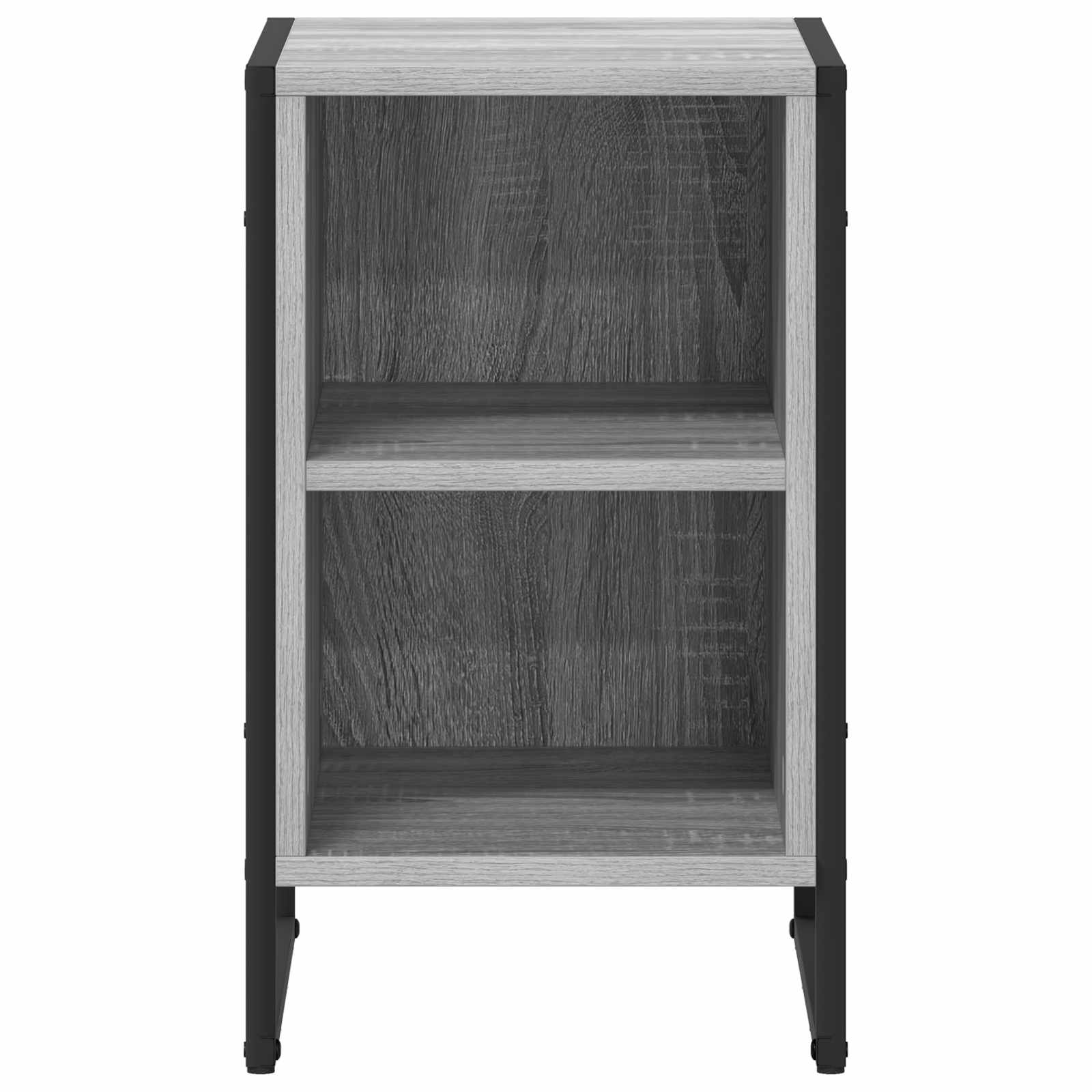 vidaXL Stolik nocny Szary Sonoma 39.5 x 30 x 50 cm