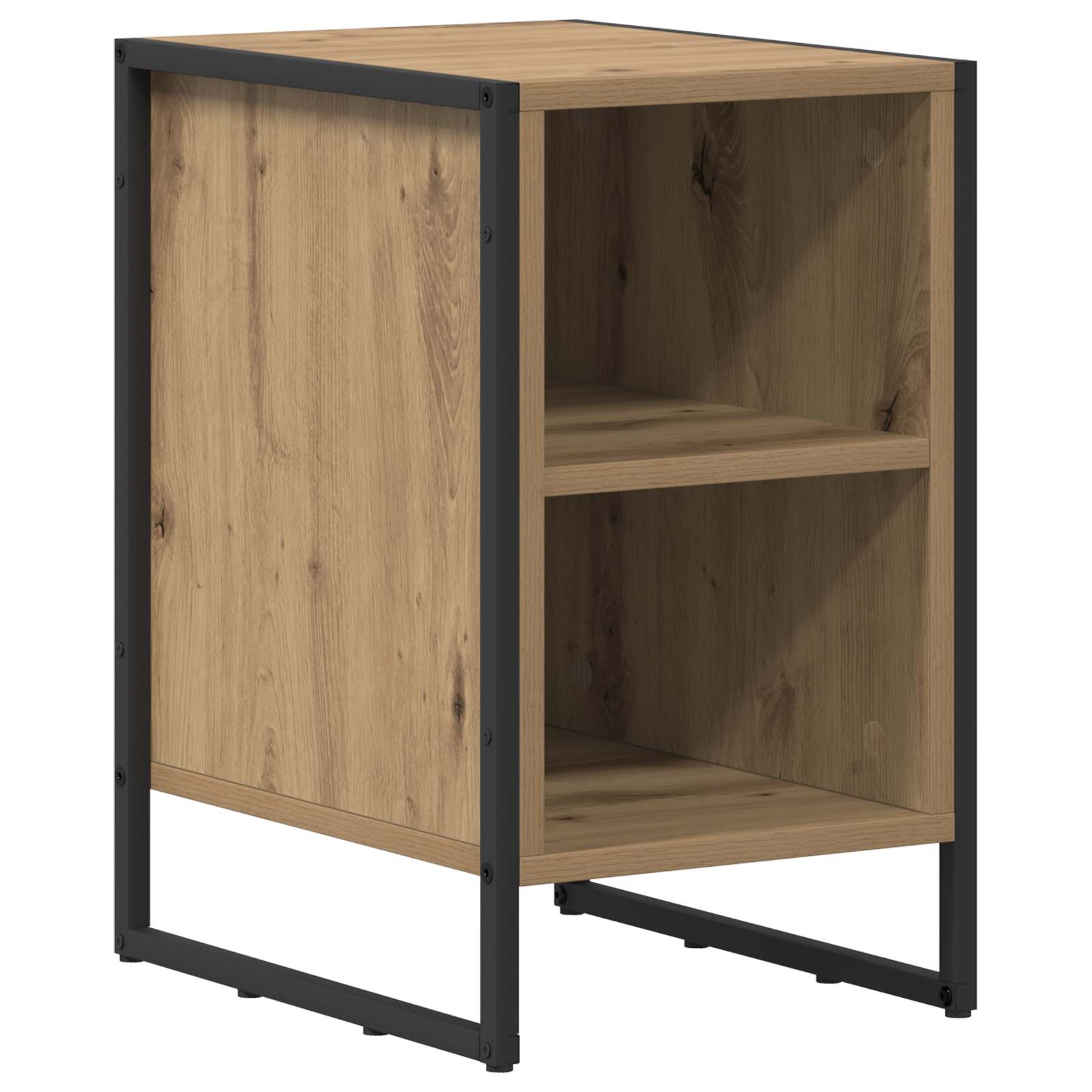vidaXL Stolik nocny 2 pcs Dąb rzemieślniczy 39.5 x 30 x 50 cm