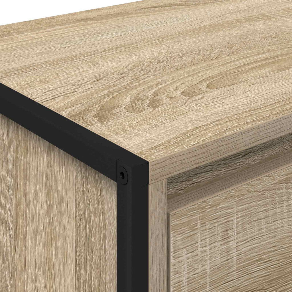 vidaXL Stolik nocny 2 pcs Sonoma 39,5 x 30 x 50 cm