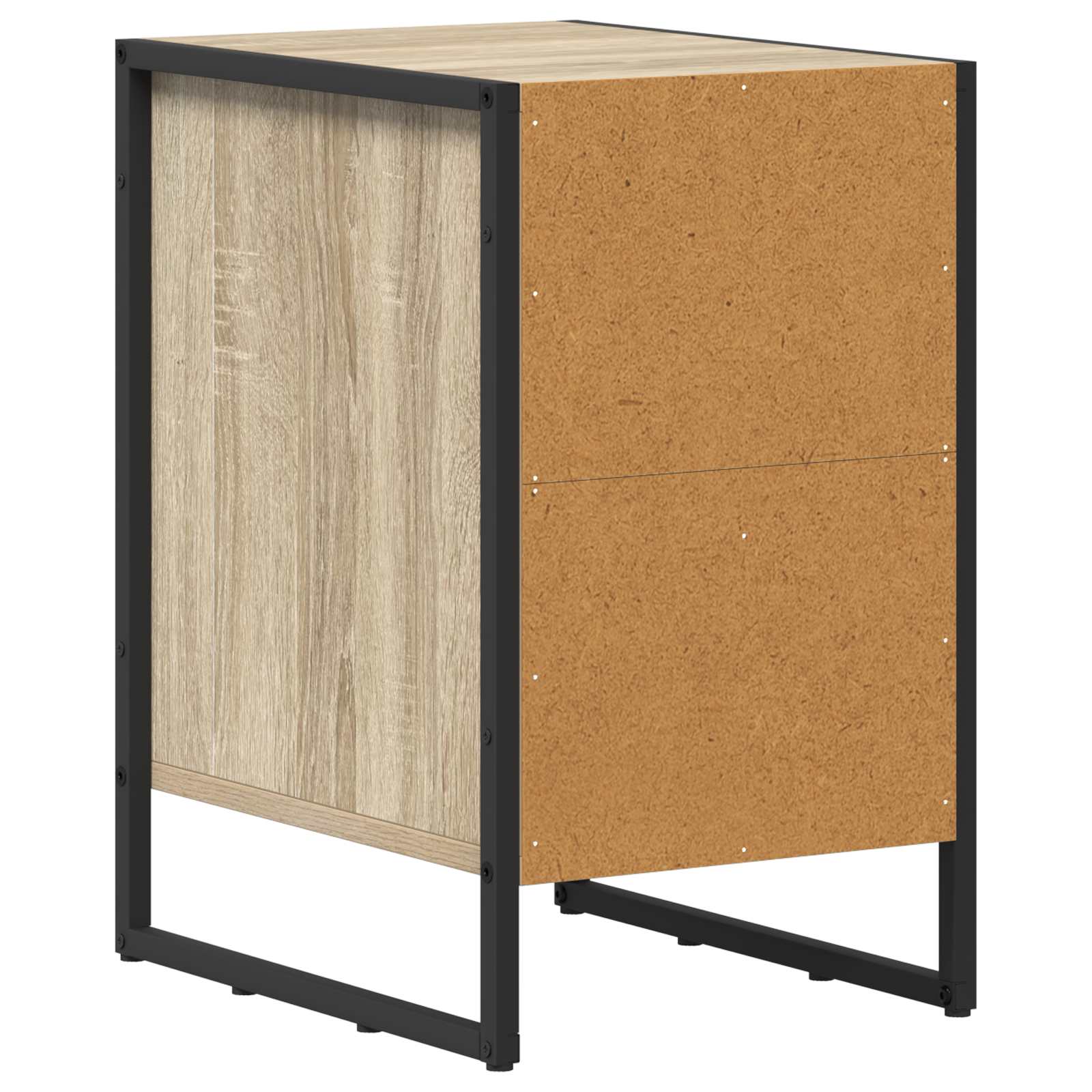 vidaXL Stolik nocny 2 pcs Sonoma 39,5 x 30 x 50 cm