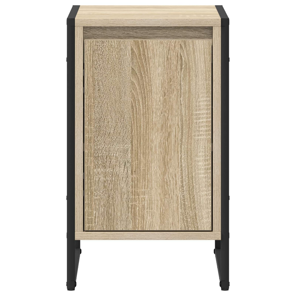 vidaXL Stolik nocny 2 pcs Sonoma 39,5 x 30 x 50 cm