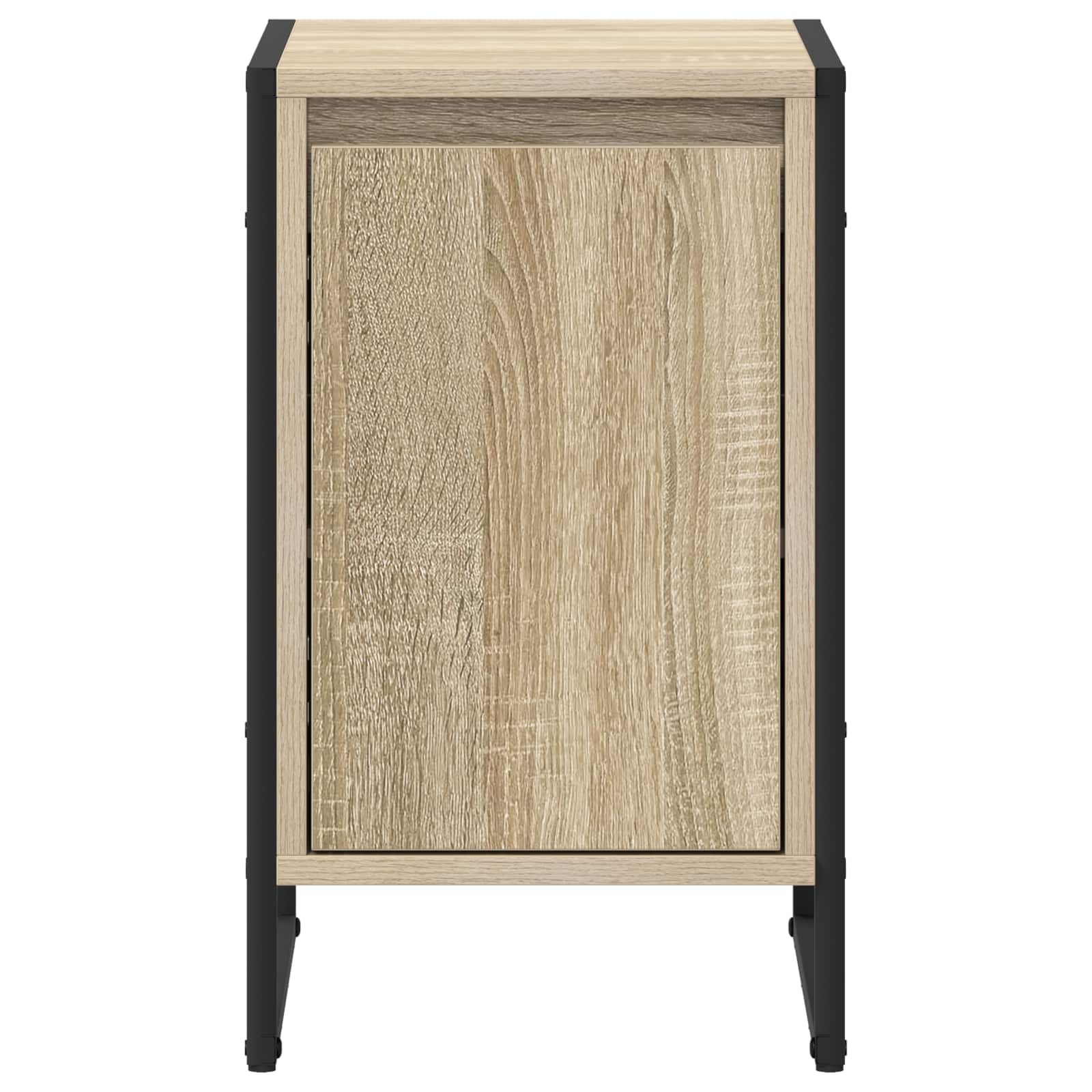 vidaXL Stolik nocny 2 pcs Sonoma 39,5 x 30 x 50 cm