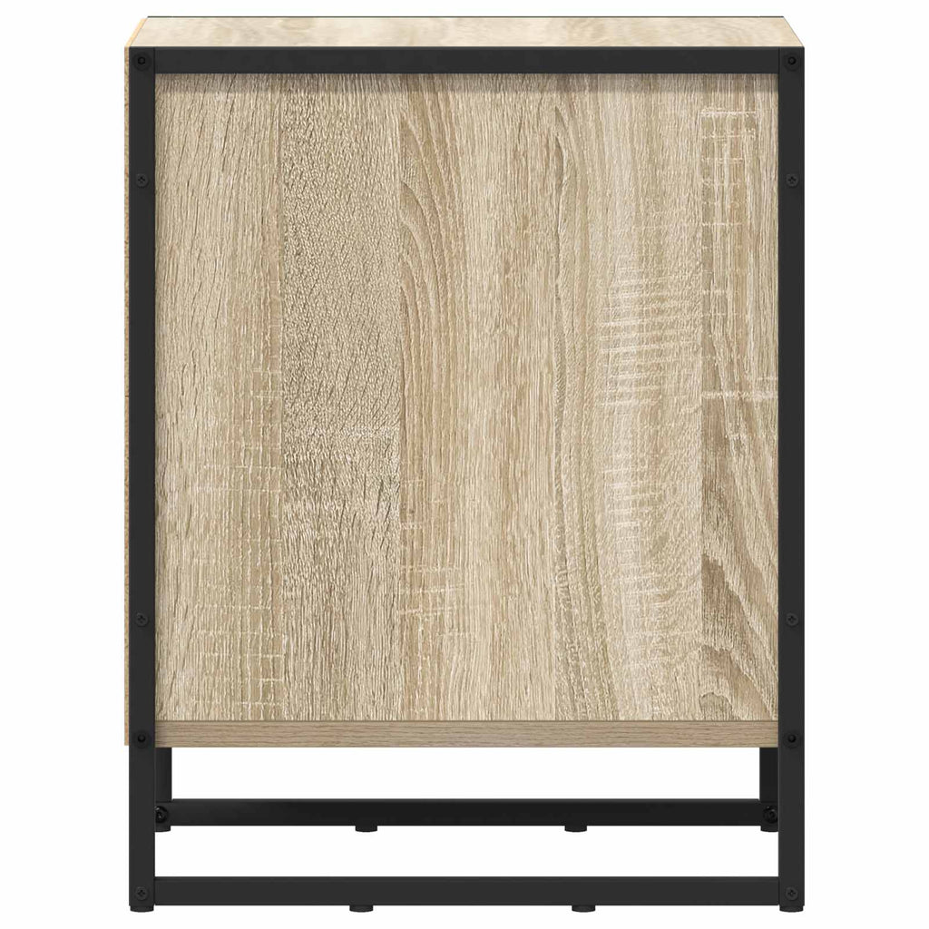 vidaXL Stolik nocny 2 pcs Sonoma 39,5 x 30 x 50 cm