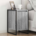 vidaXL Stolik nocny 2 pcs Szary Sonoma 39,5 x 30 x 50 cm