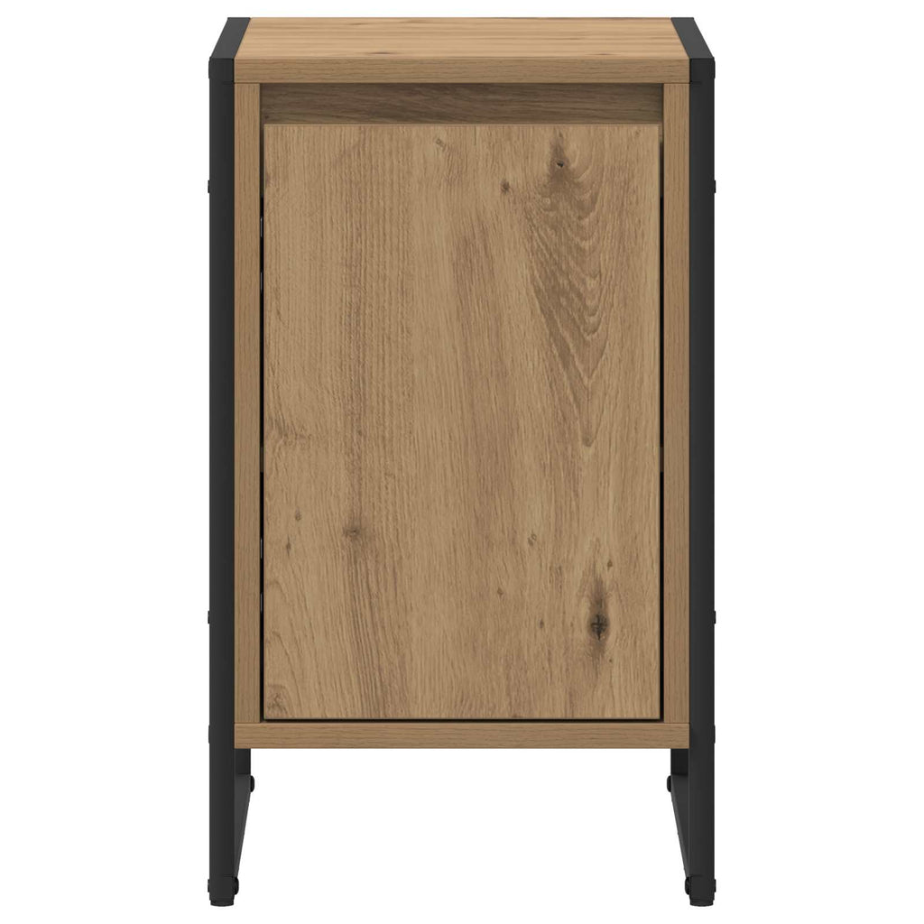 vidaXL Stolik nocny Dąb rzemieślniczy 39,5 x 30 x 50 cm