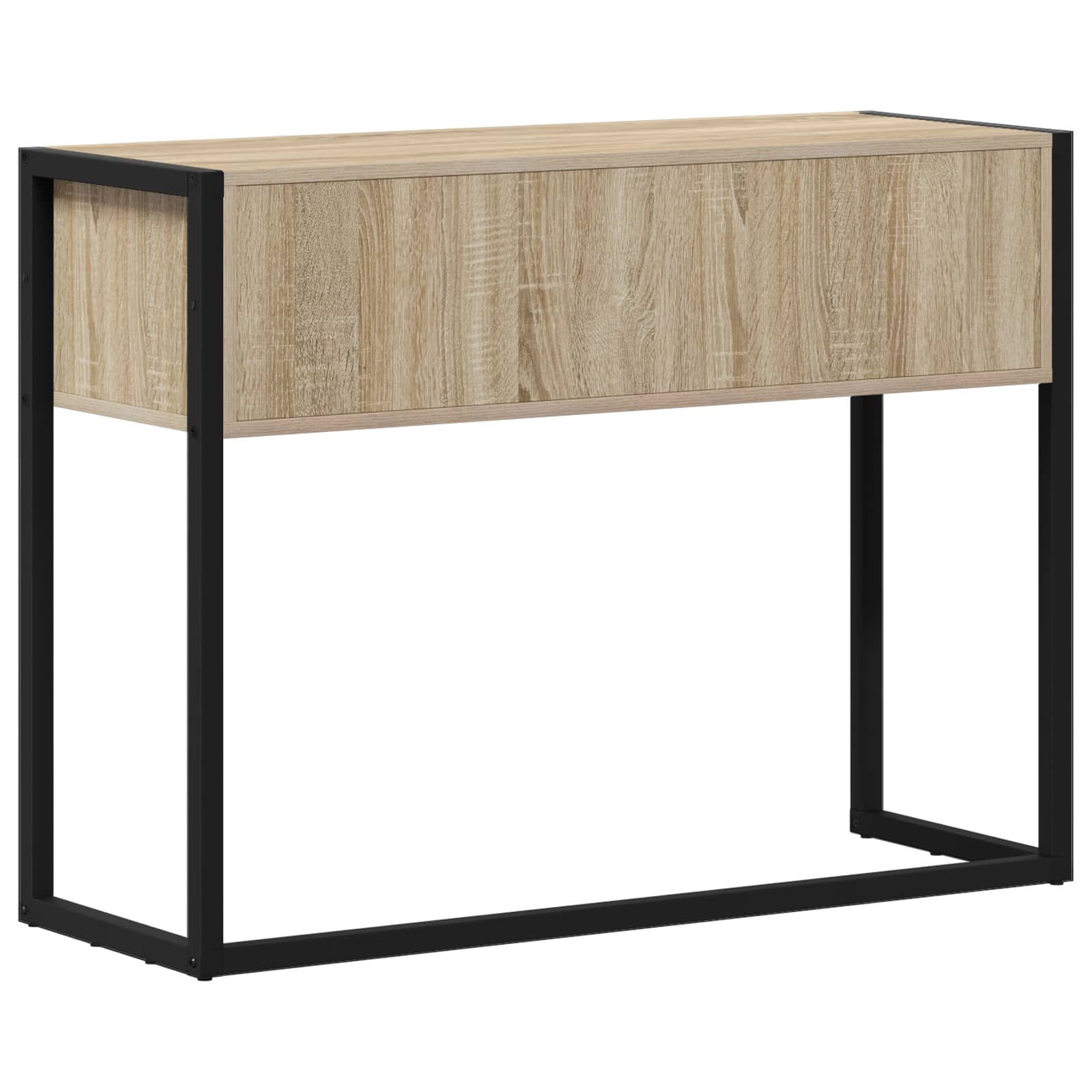 vidaXL Stolik końcowy Sonoma 100 x 36 x 75 cm Materiał drewnopochodny
