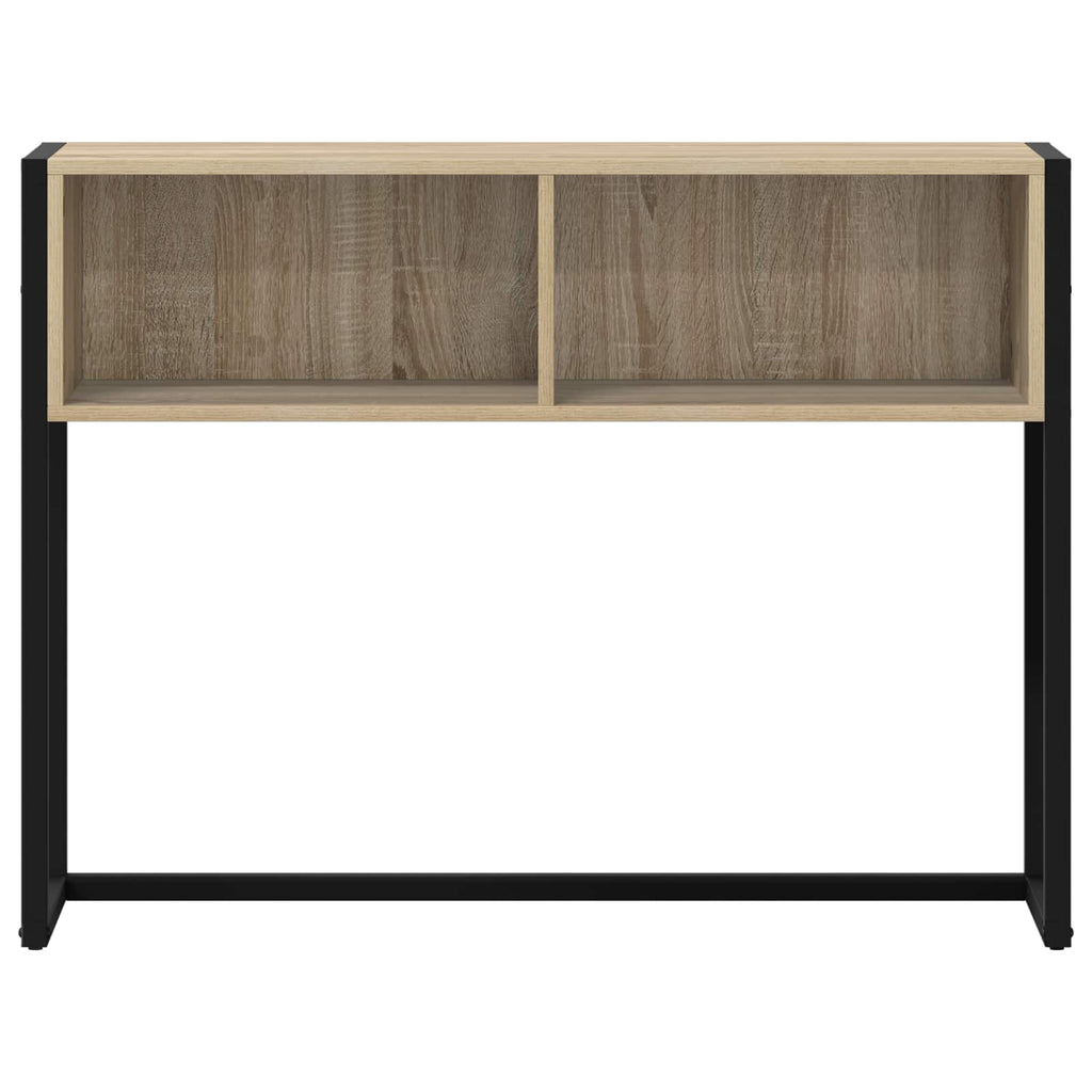 vidaXL Stolik końcowy Sonoma 100 x 36 x 75 cm Materiał drewnopochodny