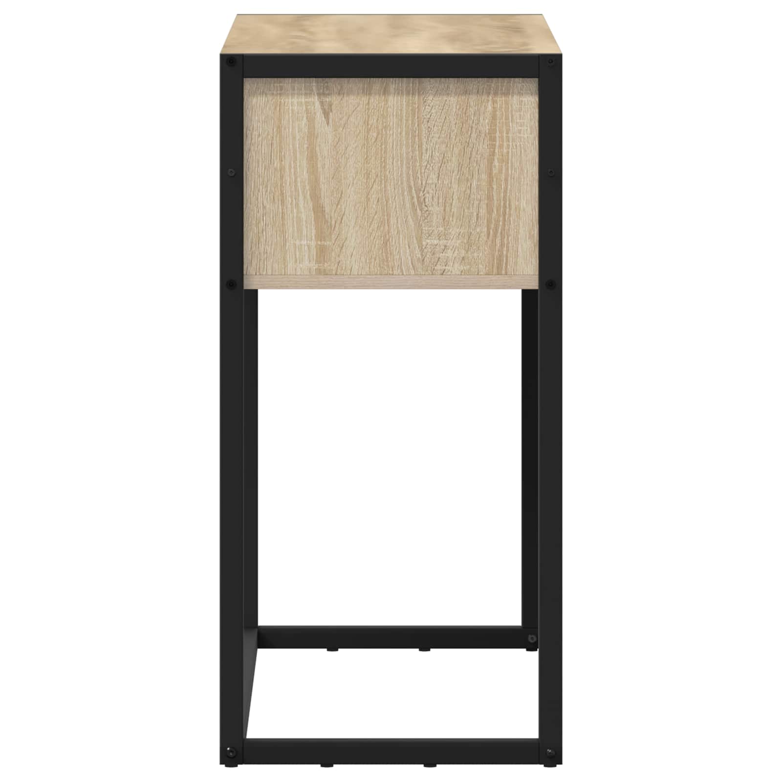 vidaXL Stolik końcowy Sonoma 100 x 36 x 75 cm Materiał drewnopochodny