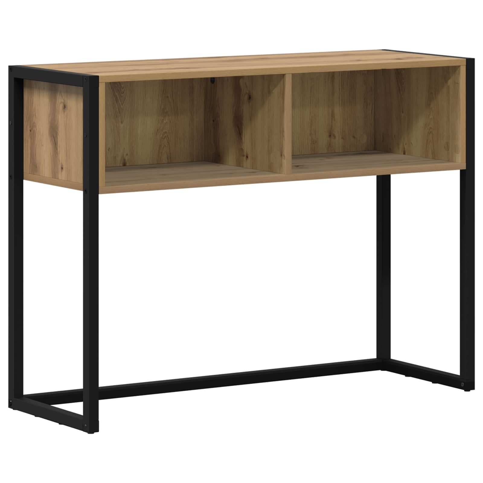 vidaXL Stolik końcowy Dąb rzemieślniczy 100 x 36 x 75 cm