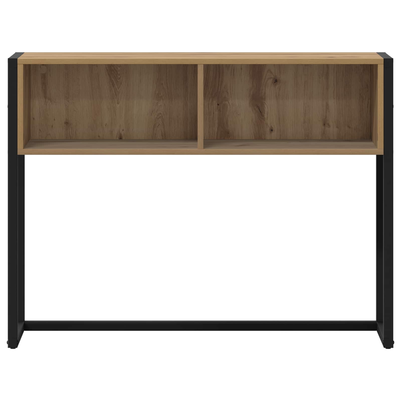 vidaXL Stolik końcowy Dąb rzemieślniczy 100 x 36 x 75 cm