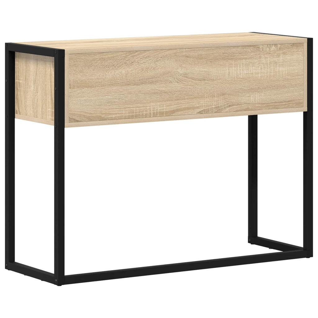 vidaXL Stolik końcowy Sonoma 100 x 36 x 75 cm Materiał drewnopochodny