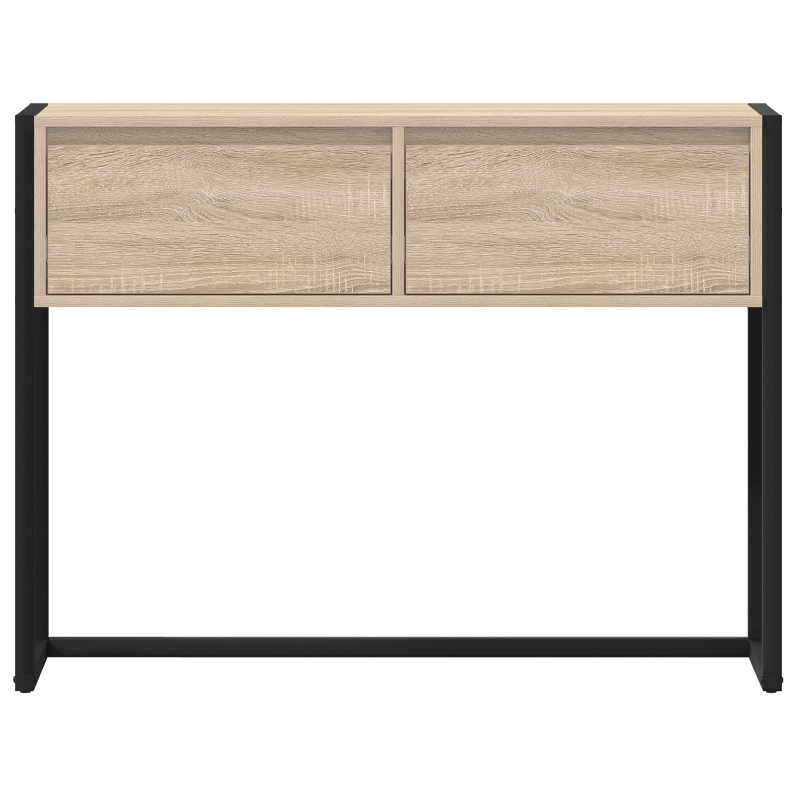 vidaXL Stolik końcowy Sonoma 100 x 36 x 75 cm Materiał drewnopochodny