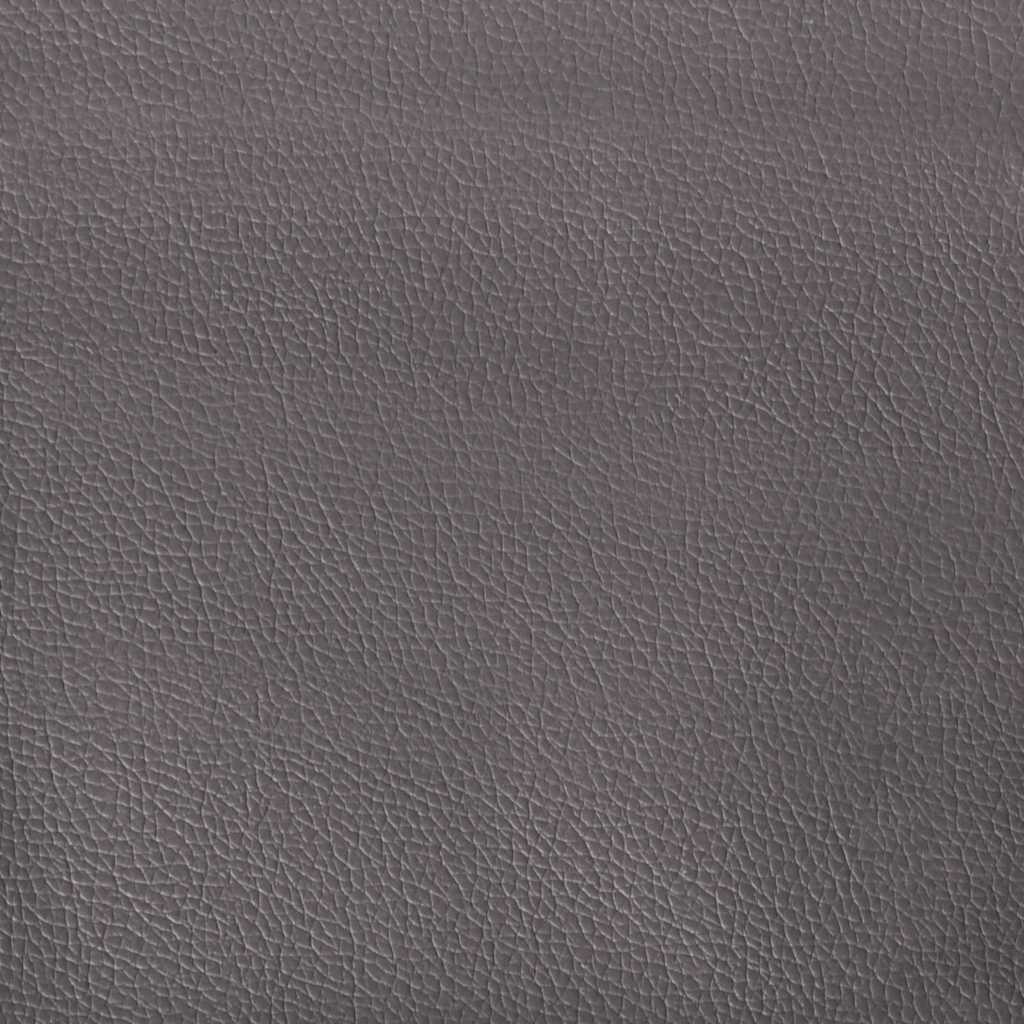 vidaXL Fotel Chesterfield Szary 119,5 x 64,5 x 75 cm Skóra ekologiczna