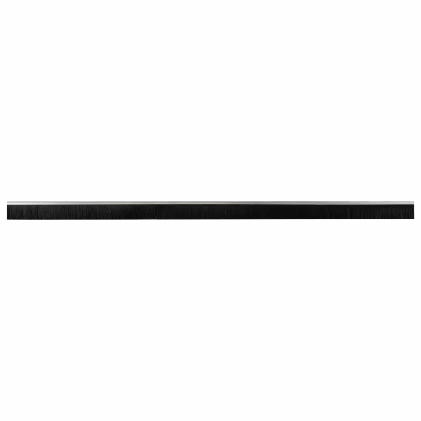 vidaXL Szczotki uszczelniające do drzwi samoprzylepne 2 pcs Srebrny