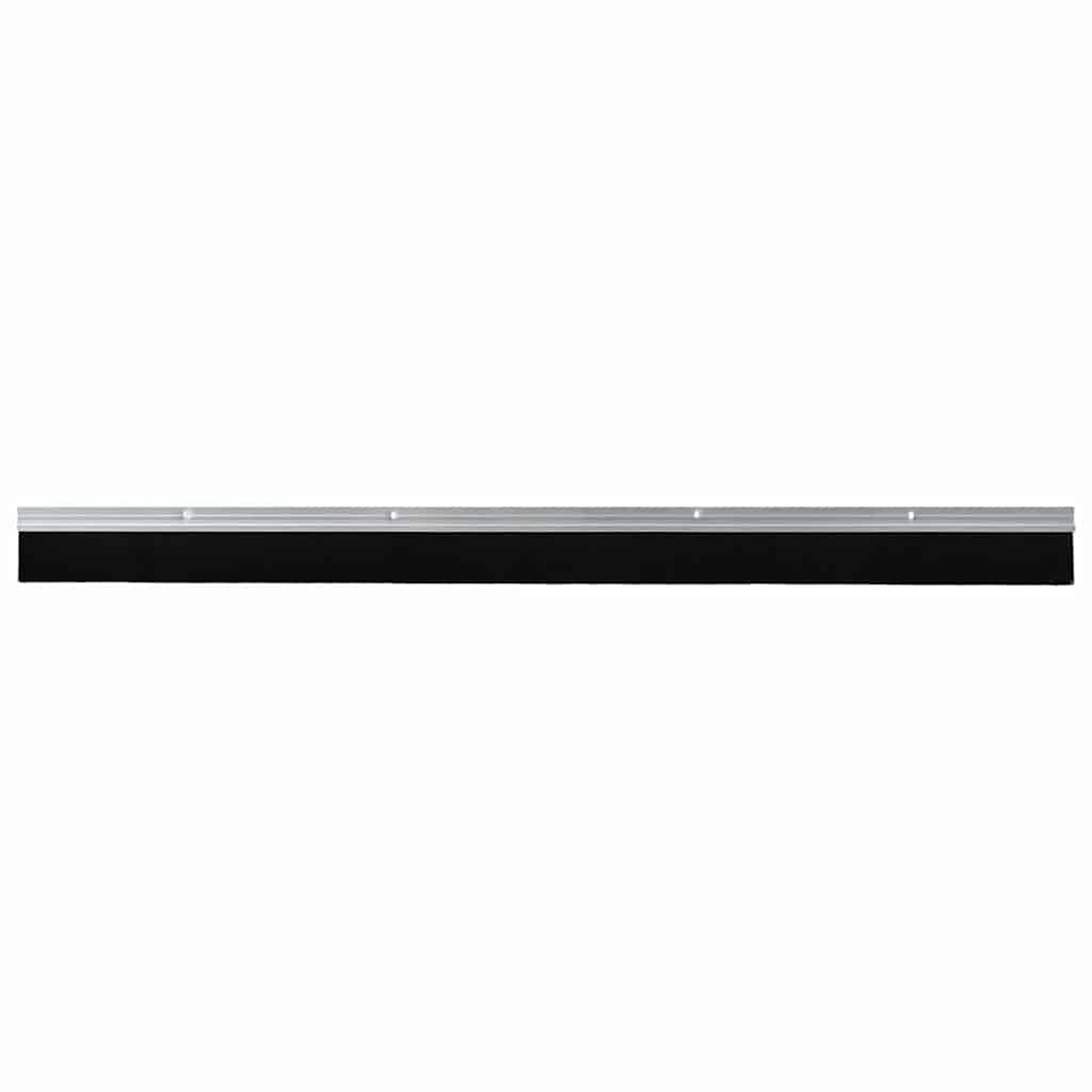 vidaXL Uszczelki z szczotką do drzwi na zatrzask 2 pcs Srebrny 100 cm