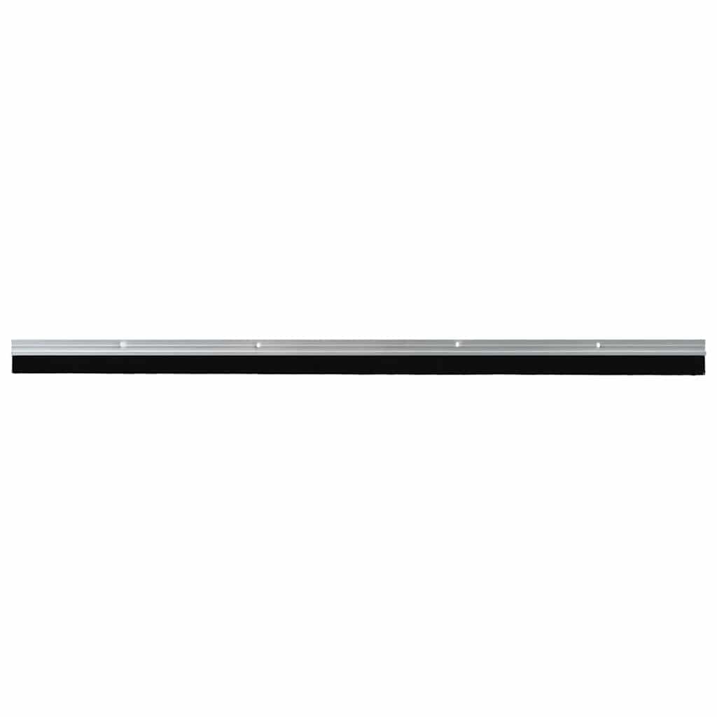 vidaXL Uszczelki z szczotką do drzwi na zatrzask 12 pcs Srebrny 100 cm