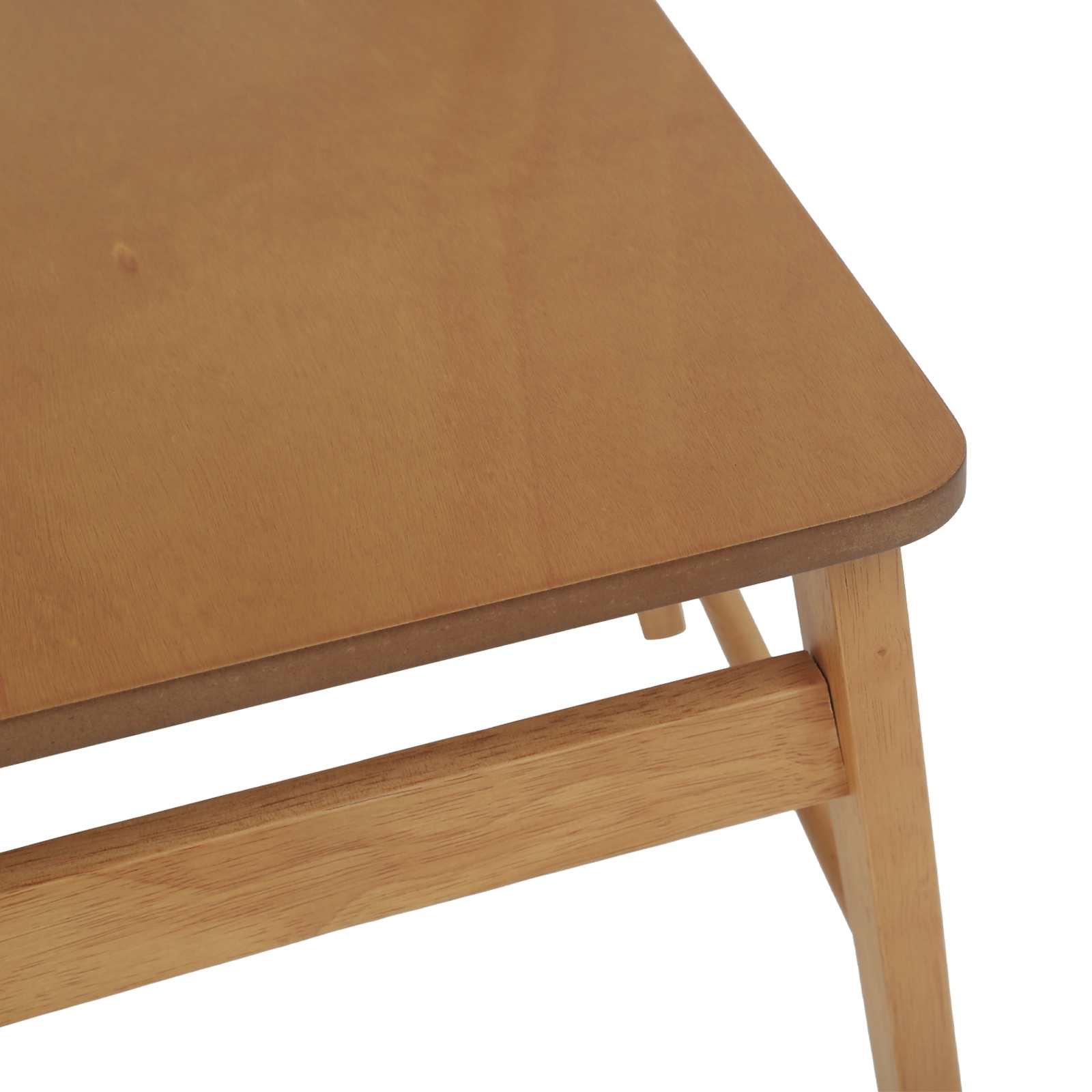 vidaXL Krzesło jadalniane 2 pcs Naturalny 43 x 44,5 x 77 cm