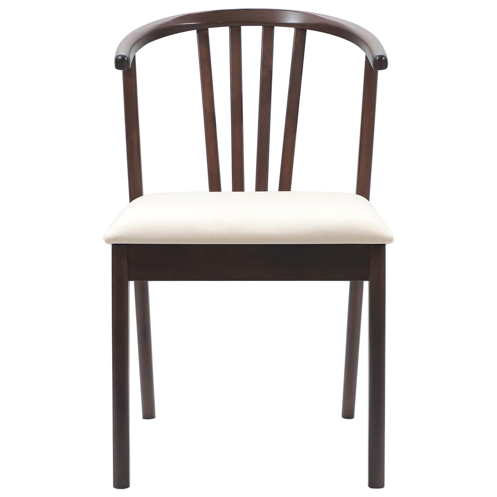 vidaXL Krzesło jadalniane 2 pcs Jasnobrązowy i jasny