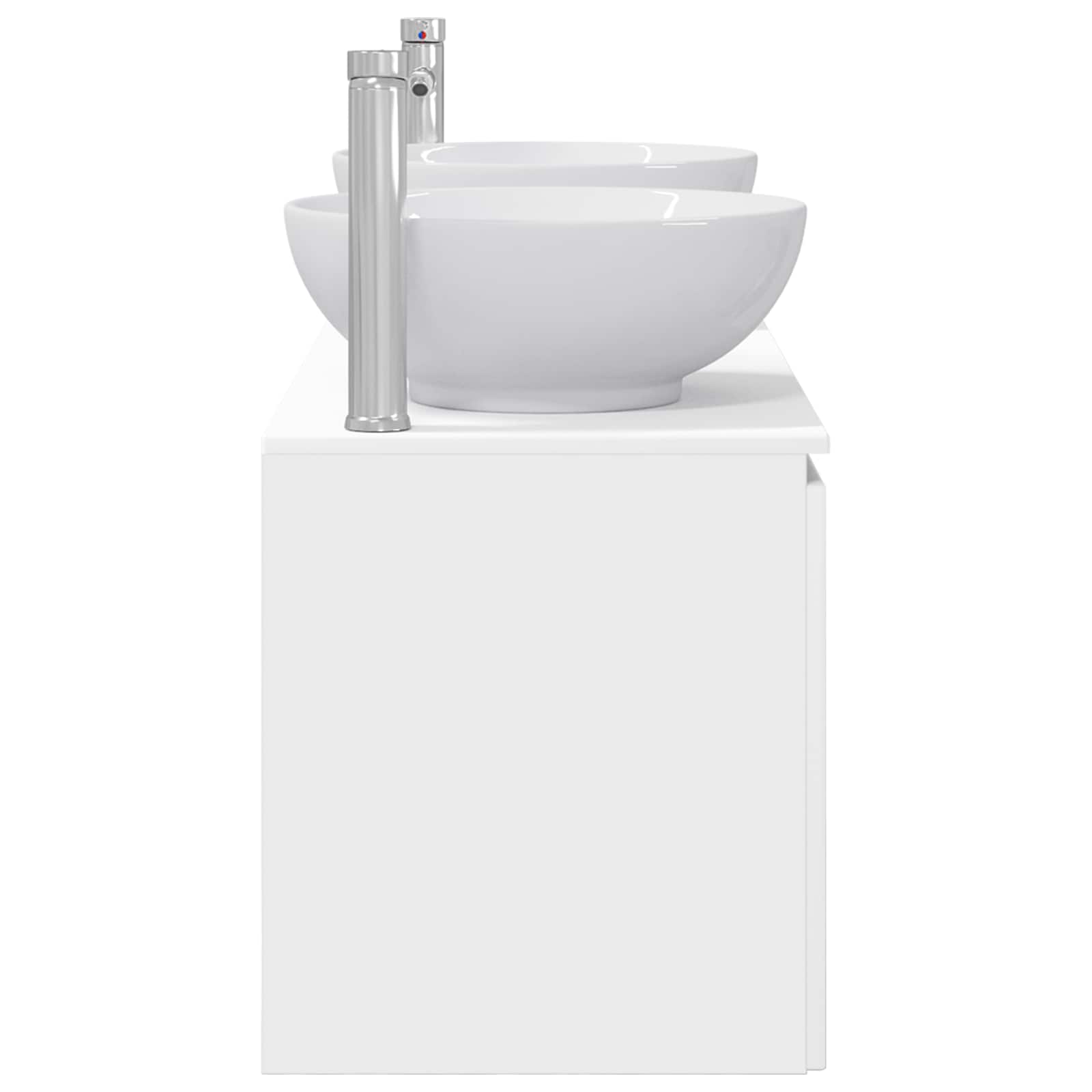 vidaXL Zestaw Szafek Łazienkowych 3 szt. Biały 49,5 x 44,5 x 65 cm