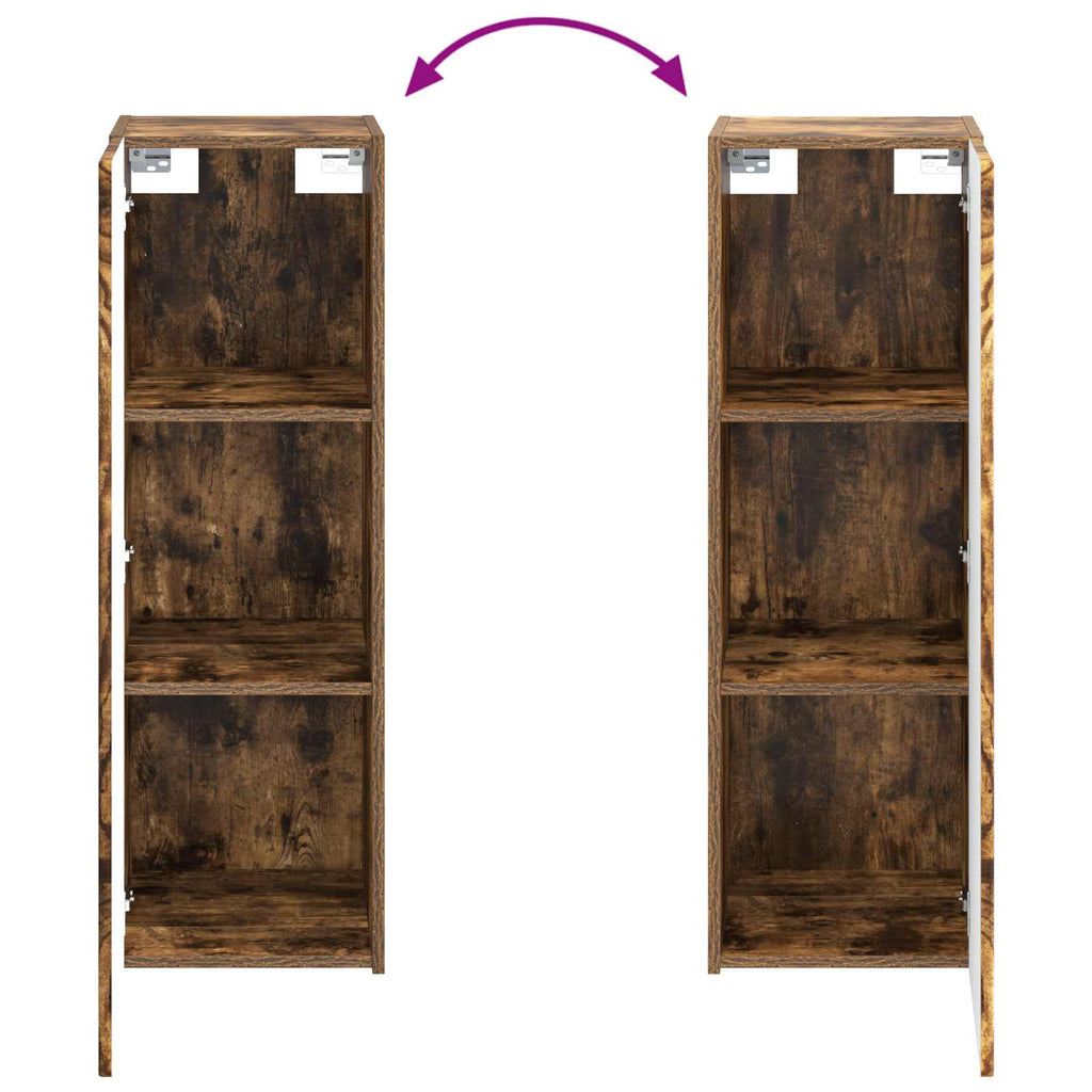 vidaXL Zestaw mebli łazienkowych 5 szt. Dąb wędzony 33 x 34,5 x 100 cm