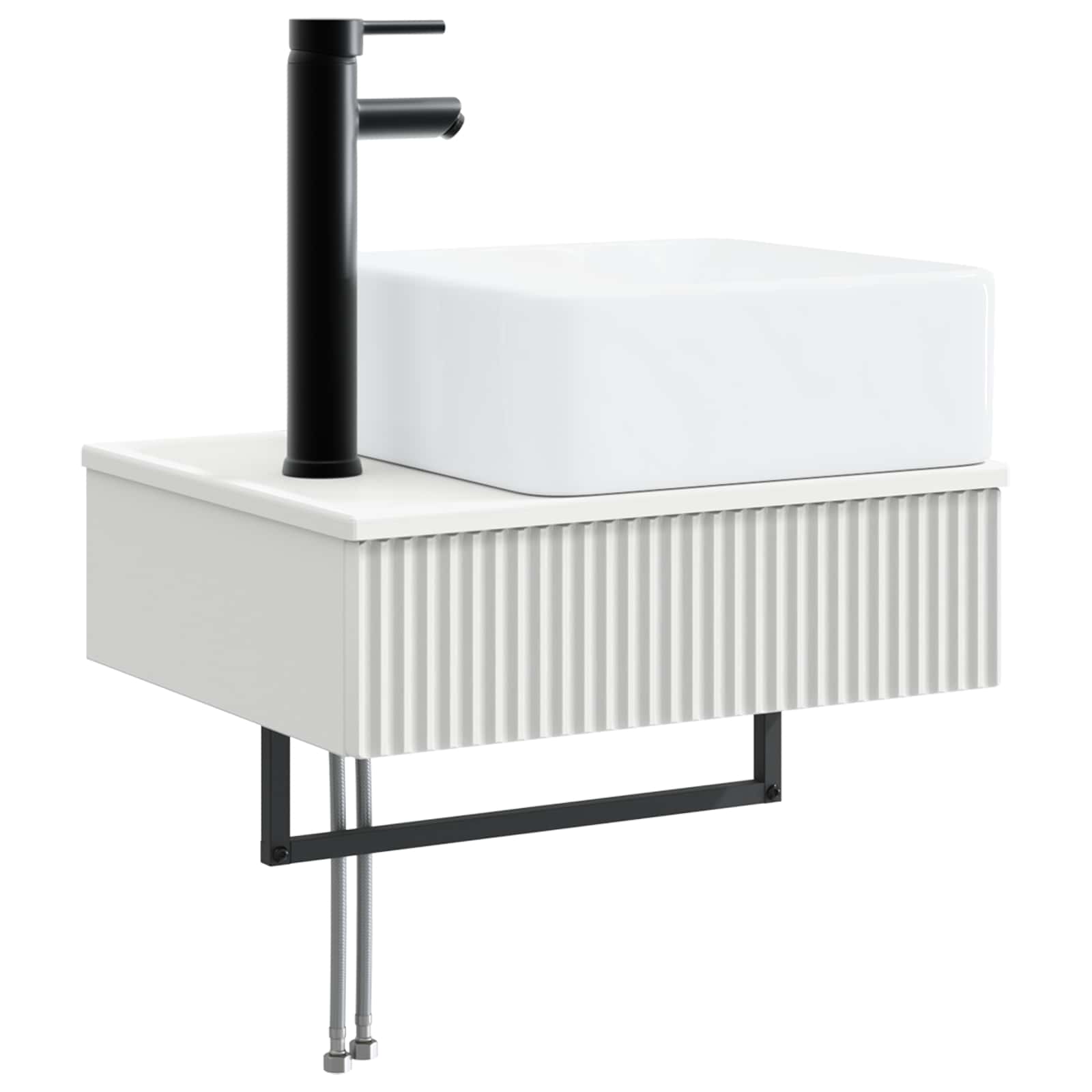 vidaXL Zestaw mebli łazienkowych 5 szt. Biały 33 x 34,5 x 100 cm