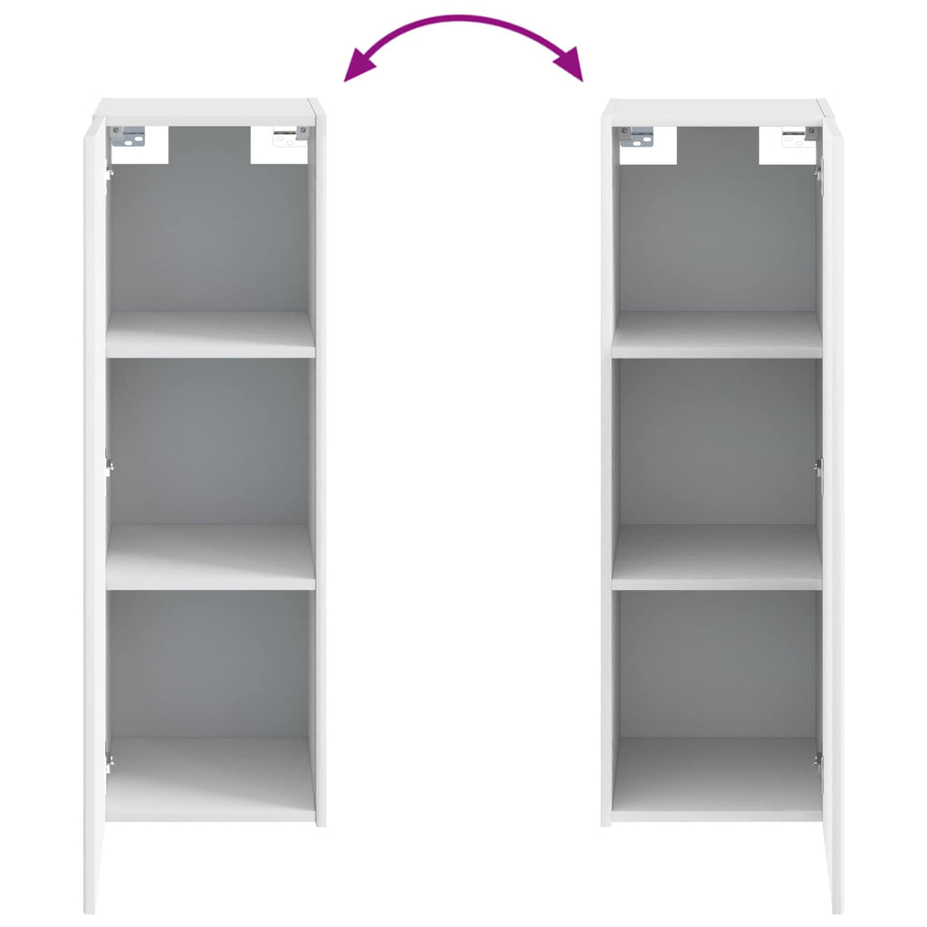 vidaXL Zestaw mebli łazienkowych 5 szt. Biały wysoki połysk