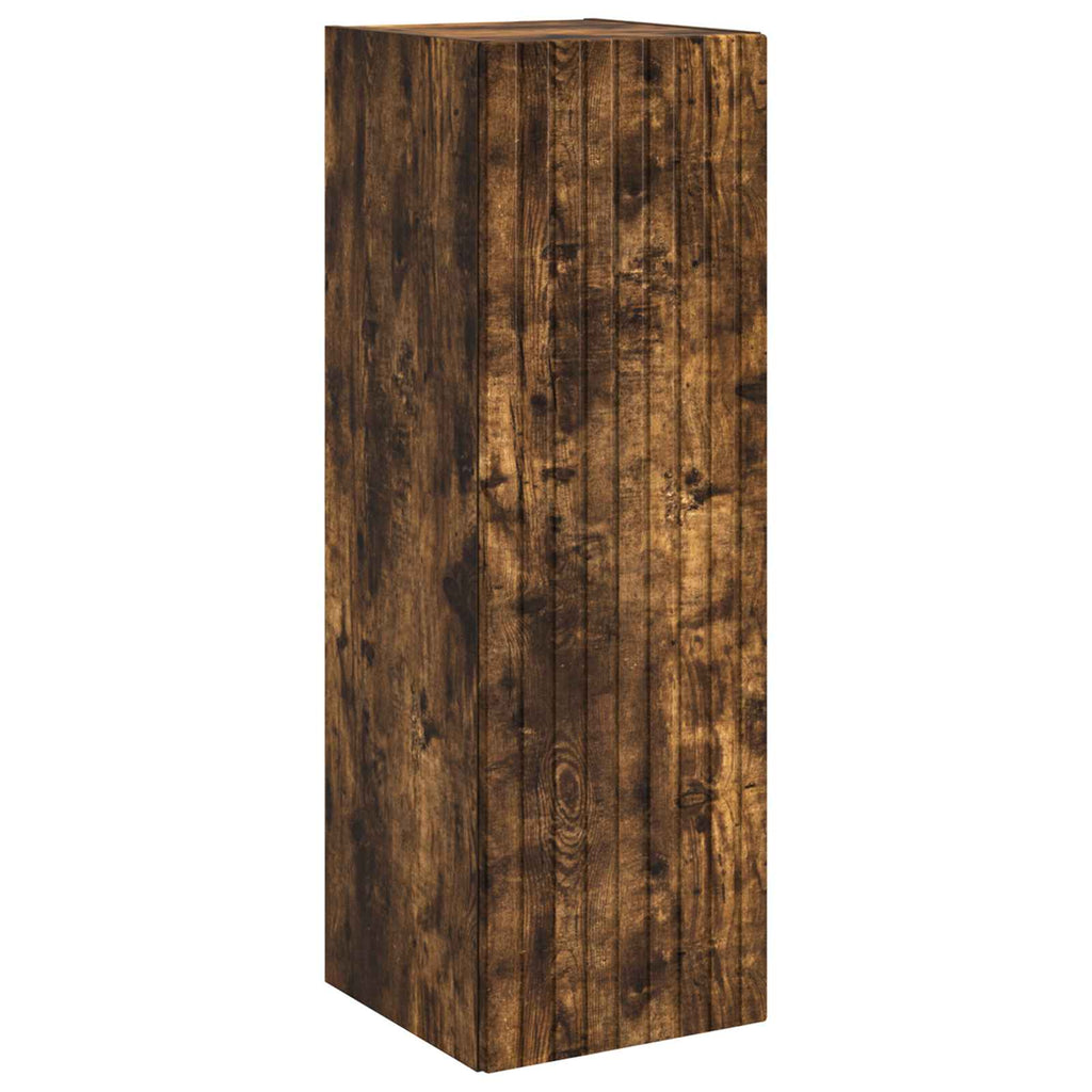 vidaXL Zestaw mebli łazienkowych 3 szt. Dąb wędzony 33 x 34,5 x 160 cm
