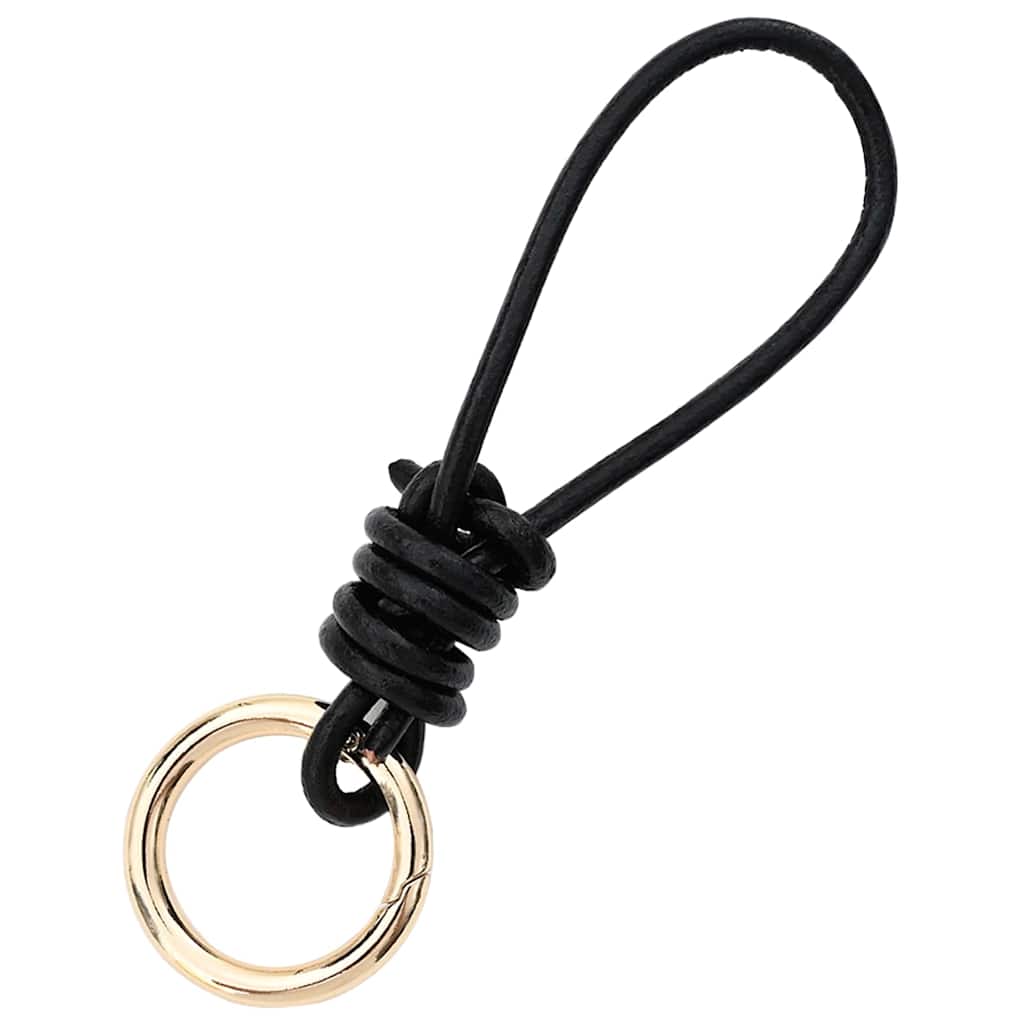 vidaXL Sznur skórzany Czarny Ø2,5 mm x 10 m Skóra