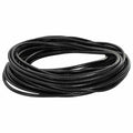 vidaXL Sznur skórzany Czarny Ø3 mm x 10 m Skóra