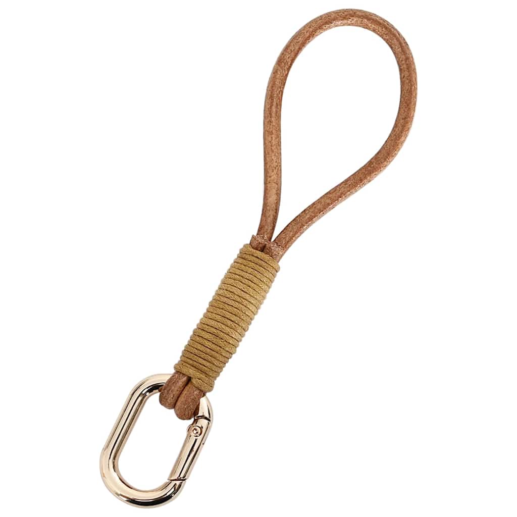 vidaXL Sznur skórzany Brązowy Ø2,5 mm x 10 m Skóra