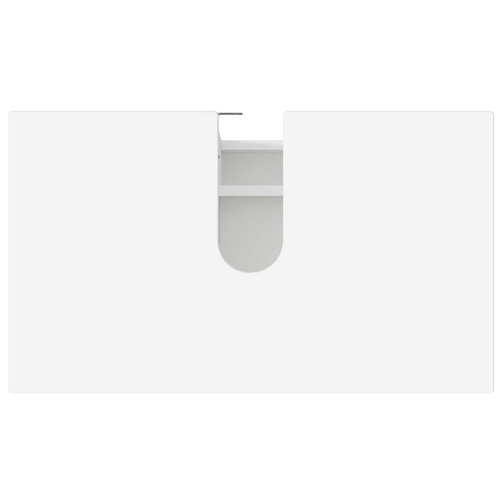 vidaXL Jednostka toaletowa Biały 60 x 35 x 60 cm Drewno inżynieryjne
