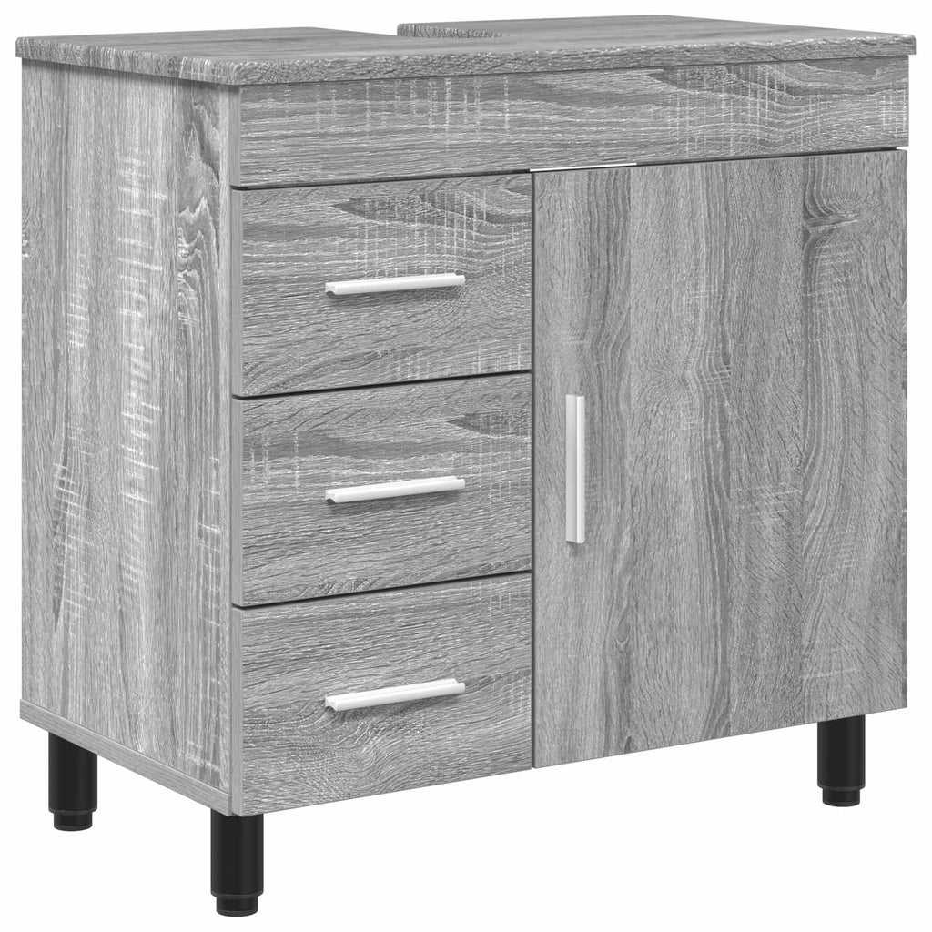 vidaXL Jednostka toaletowa Szary Sonoma 60 x 35 x 60 cm